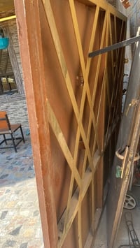 باب سلايت ارتفاع ٢ متر عرض ٣ متر كاملة مع جميع ملحقاتها باب ثگيل  0770...