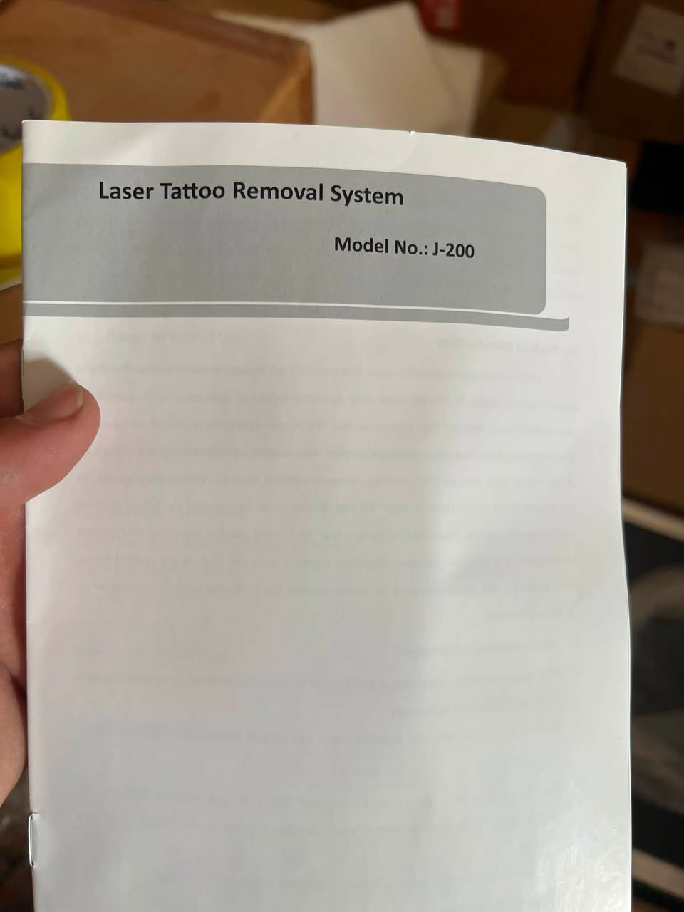 للبيع – جهاز ليزر إزالة الوشم والتصبغات J-200 🔥
جديد غير مستخدم شرط الفحص 

🔹 النوع: Laser Tattoo Removal System
🔹 الموديل: J-200
🔹 جهاز متخصص لإزالة الوشم والتصبغات
🔹 مناسب للعيادات ومراكز التجميل المتخصصة

للاستسفسار مراسله الصفحه او واتساب 
***********
