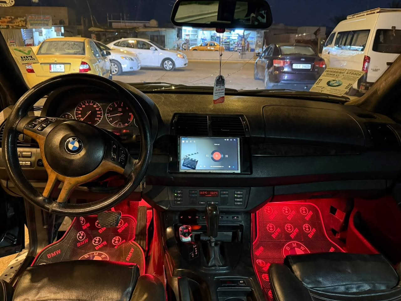 X5 بيئم موديل ٢٠٠٥ 
أعلى مواصفات مكفولة من حادث او صيغ او تبديل محرك كير تبريد كهربائيات كلها شغالة وجاهزة ومضمونة محرك ٦سلندر مسكر فانوس دوشمة جلد تحكمات ستيرن وكشنات بنروما لدات حساسات السعر ٨٠$ العنوان بغداد الجزيرة السياحية الهاتف *********** رقم شمالي الجديد
