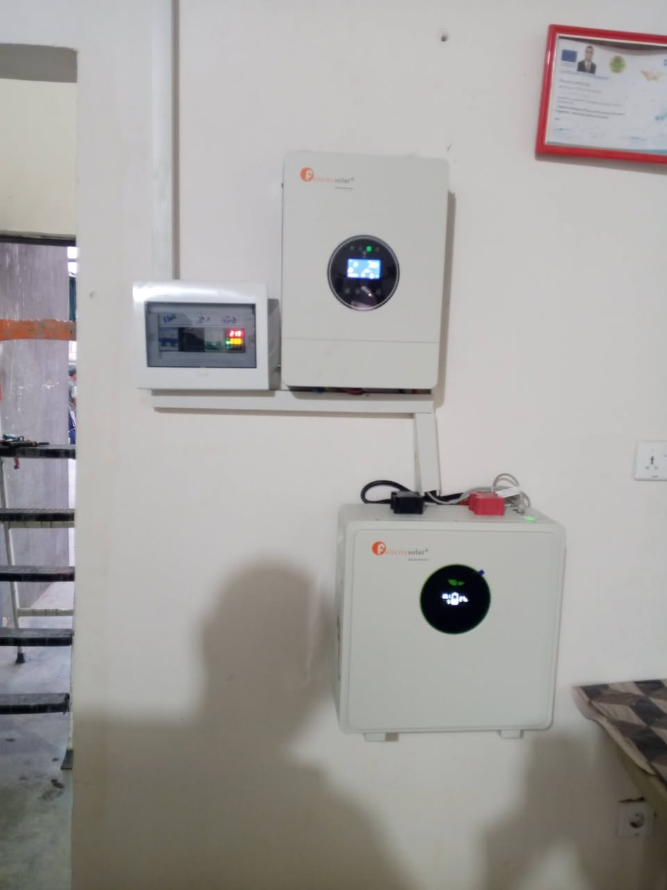 طاقة شمسية • ألواح 620W×4 • الحويجه البگاره