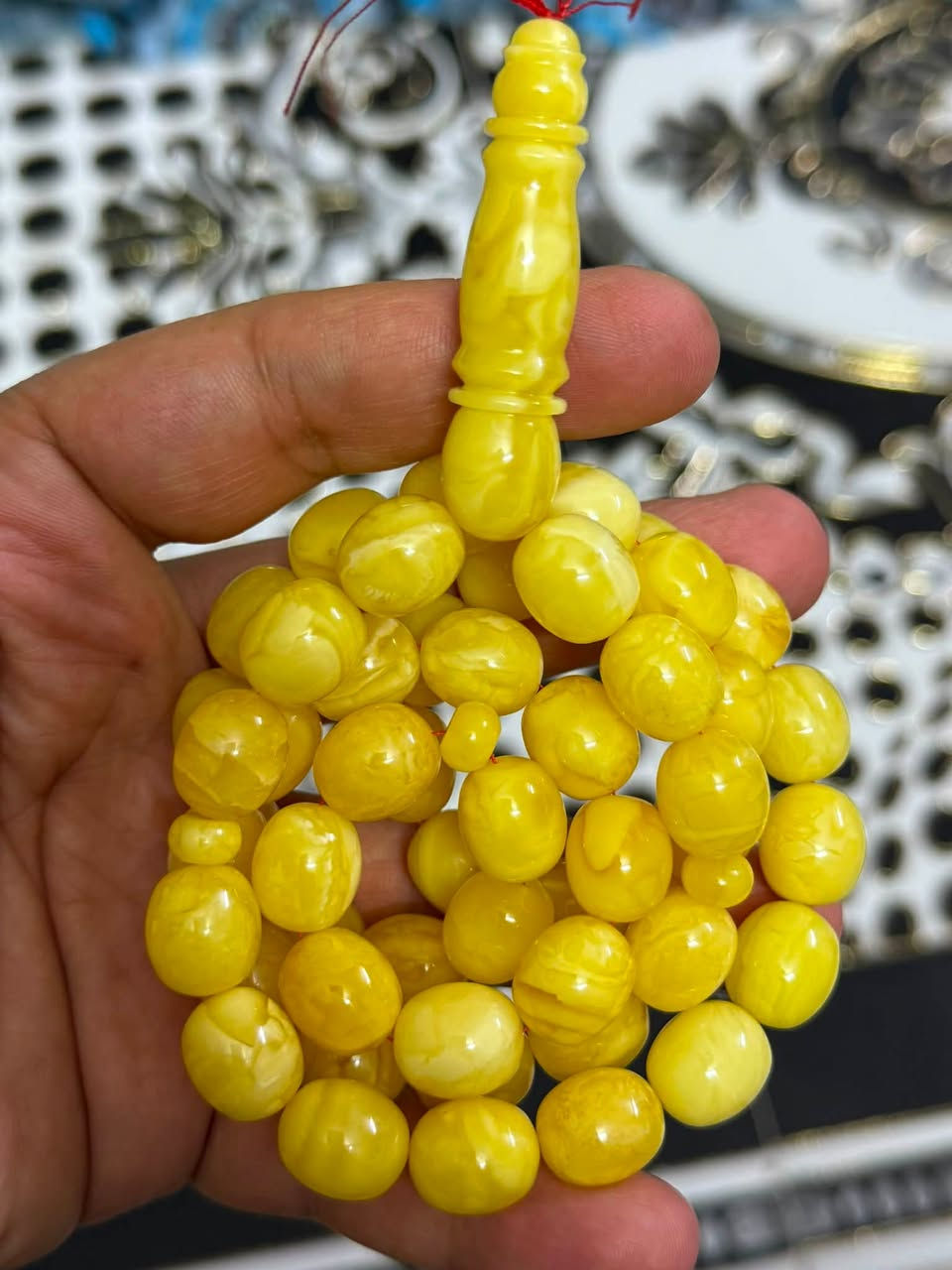 سلام عليكم مسباح كهرب سوبر من عوابر فرز اولى 

تبارك الله مسباح حاظر ومستقبل 🔥

⚖️الوزن 70  العدد 41 القياس 13/9

المسباح متعوب علي

للمعتمدين ***********
