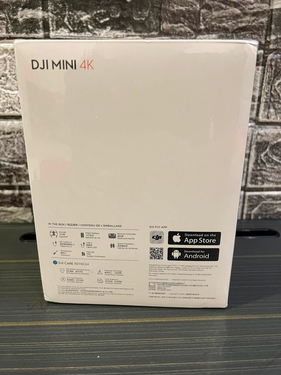 السلام عليكم درون dji4k miniكبس شركة جديده لوك بعدهي بتراب الشركة ما شامه الهوى  للبيع تواصل خاص او على الواتساب***********
