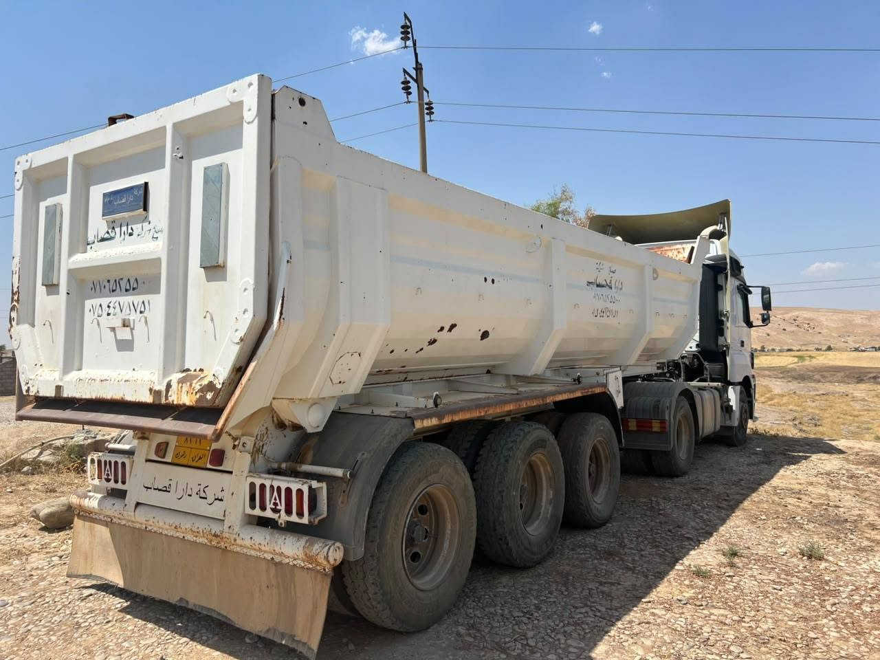 سلام عليكم اكسور للبيع رقم دهوك موديل 2006  ثلاجه ريتايدر  حجم 1843  سیارە ماشیە 760 km  بلادي سياره مكفوله كفاله عامه راس بوحدة و بودي بوحدة هم ترهم  للاستفسار ***********
