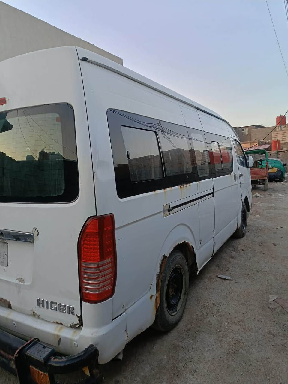 السلام عليكم للبيع هايگر  السعر 60 وبيها مجال
العنوان البصرة شط العرب   ت *********** 
مكلف بالتشر
