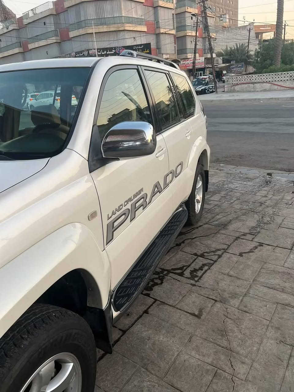 للبيع برادو خليجيه 2009 ماشيه 162 الف VX فول مواصفات بيها صبغ قمارة وبنيد أثر تقشير وعلى الفحص كير محرك صدر كفاله عامه دبل تانكي تبريد ثلاث قطع ثلج سعرها 160 ورقه وبيها مجال رقم بغداد الإنكليزي بسمي *********** عنواني كرادة
