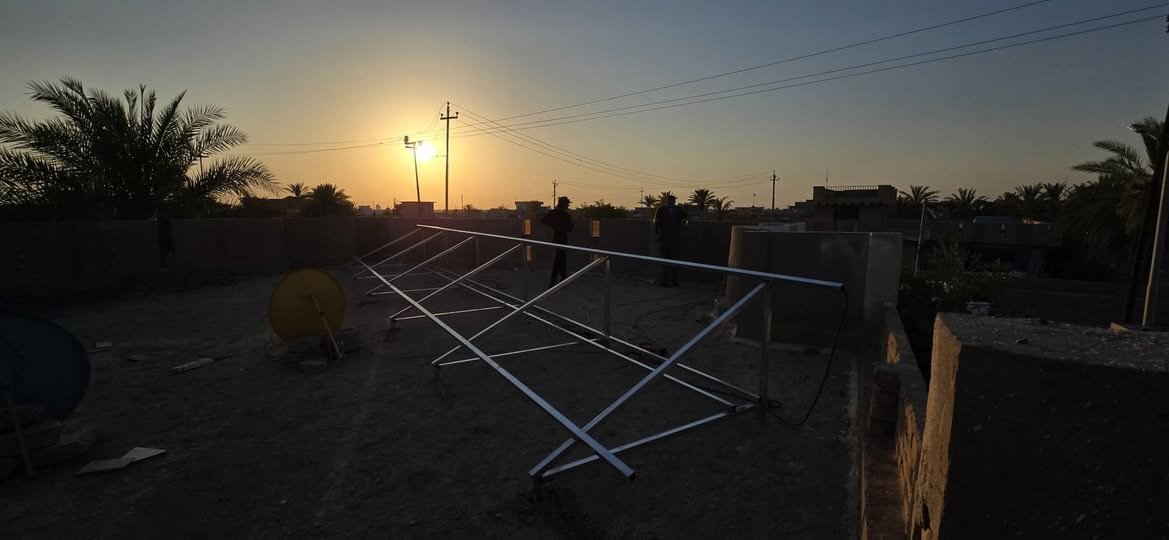 ☀️ ودّع انقطاع الكهرباء واستمتع بالطاقة طوال اليوم 
مع مكتب التقنيات الحديثة للطاقة الشمسية
نوفر لكم أحدث منظومات الطاقة الشمسية المنزلية والتجارية بأفضل المواصفات وأنسب الاسعار . بالنقد والقسط 
               ⚡    من ناحية الثرثار [ الحويش ]   ⚡
                        تم وبحمدلله تجهيز ونصب
               منظومة ( 20 امبير نهاري 10 ليلي  )  
🔹 إنفيرتر   ITEL 6Kw ضمان 3 سنوات
🔹 بطارية ليثيوم  Lvtopsun16kw G4 ضمان 5 سنوات 
🔹 الواح  JINKO725W عدد 8
🔹 بورد حماية متكامل . لمتابعة السحب عبر الهاتف 
🔹أسلاك  DC و أسلاك AC
🔹 حديد حداده مغلون 
🔹 ربط ومتابعة عبر الإنترنت 

📍 صلاح الدين سامراء فلكةالشروق مقابل مطعم حبايبنا 
       خبرة  وجوده في التنفيذ
       للاستفسار والحجز :
     ☎️  ***********
     ☎️ ***********
#طاقة 
#بغداد
#المنصور
#سامراء
#تكريت
