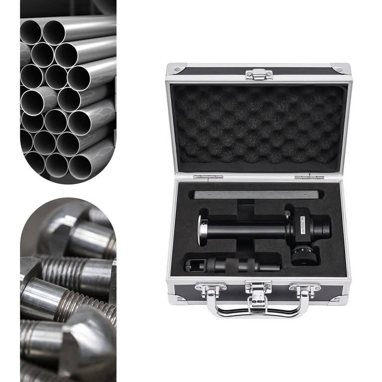 مجهر قياس محمول مخصص لاختبار صلابة المعادن بطريقة برينل (Brinell Hardness Tester Readout Microscope)، 
ويحمل طراز JC-10.
يُستخدم هذا الجهاز في فحص جودة المواد والمعادن 
عبر قياس قطر "الأثر أو الانبعاج" الناجم عن ضغط كرة الاختبار على السطح المراد فحص صلابته.
للتواصل واتساب 
.
.
***********
