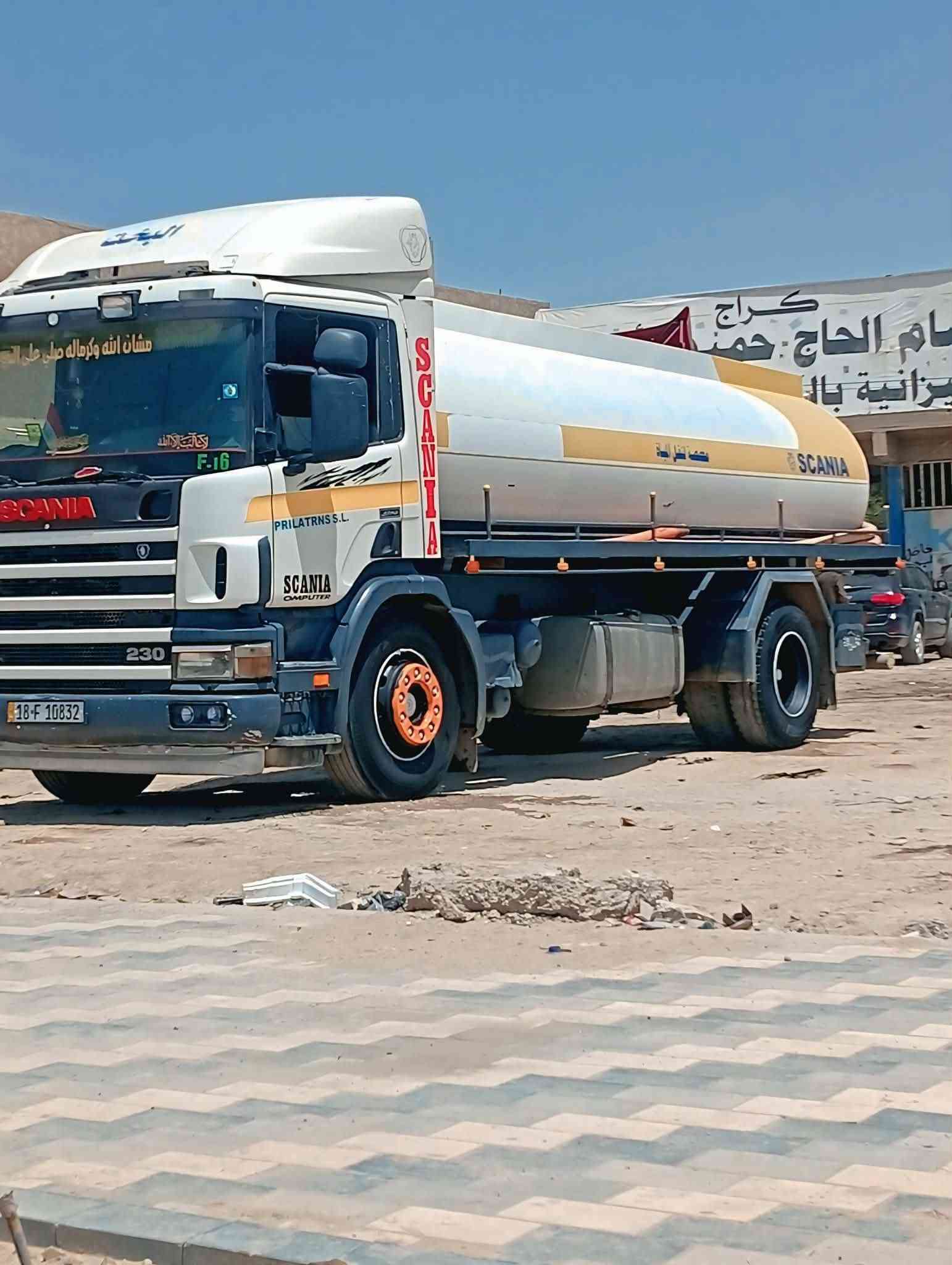 تنكر مياه • موديل ٢٠٠٤ • تانكي جديد