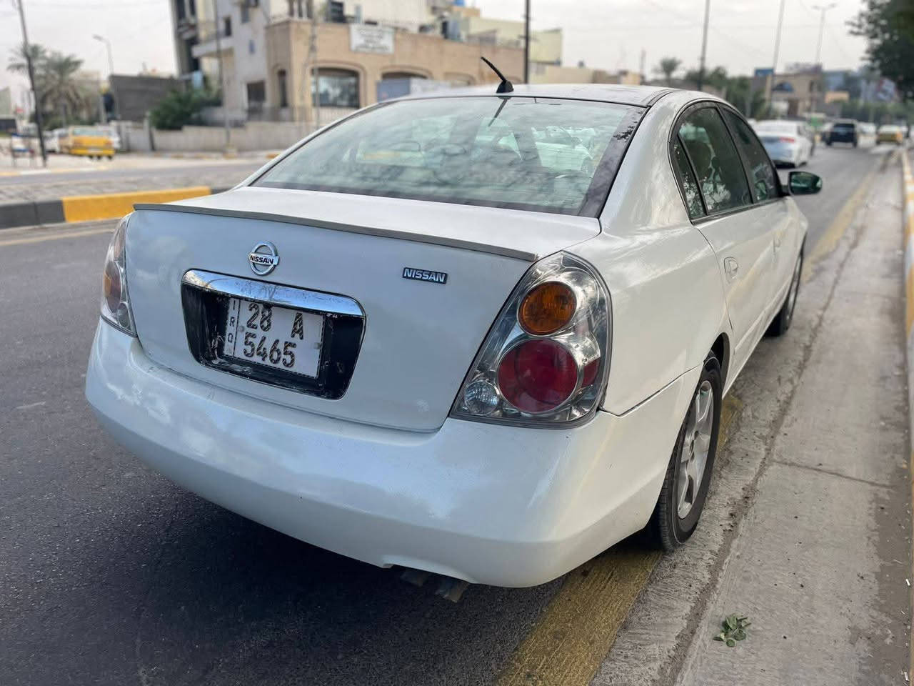 نيسان التما موديل ٢٠٠٦ السياره كير ومحرك ابلاديات مو محور تبريد شغال رقمه نجف بسمي مصبوغه احزام  كهربايات كله شغاله السعر ٦٥ الاتصال ***********
