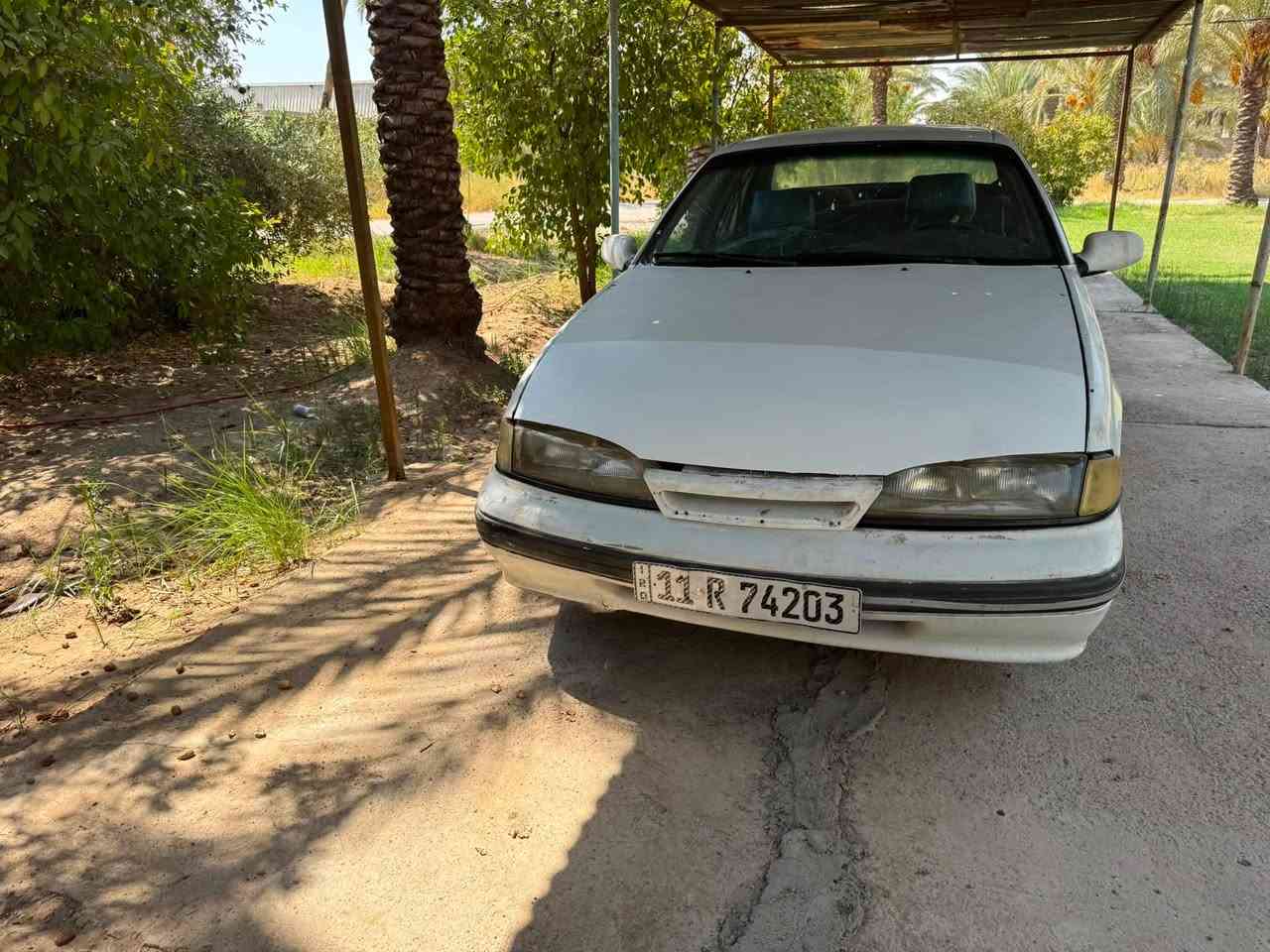 سلام عليكم للبيع 

دايو برنس موديل ٩٤

رقم بغداد انكليزي 

سياره بسامينه تحويل مباشر 

سياره محرك كير مكفول 

صدر خلفي امامي جديد 

سياره ناعمه ونشطه 

باور مشط جديد باتري جديد 
سياره جاهزه اترايك وين ماتريد 
مكاني بغداد تاجي سعر ٢٤ ورقه 
***********
