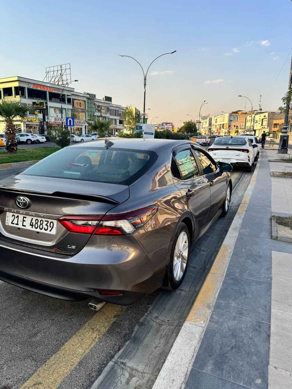 🚘 كامري 2023 LE محسن

📍 الممشى: 37 ألف ميل
✨ المواصفات:
• بصمة
• رادار أمامي
• رادار جانبي
• تشغيل عن بُعد
• كشنات كهرباء
• داخلية كريمي

🔧 الضرر: قطعة واحدة فقط، جامله سايق
✅ بدون إيرباك

كوبون بنزين موجود

💰 السعر: 207
🔹 بيها مجال قليل

📞 للاستفسار: *********** كركوك, العراق
