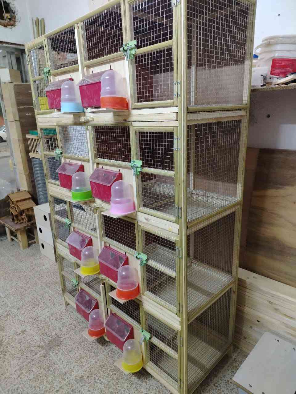 قفص فصال • ٨ خانات • حسب الطلب