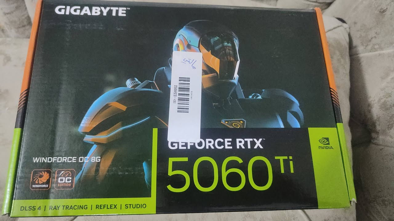 5060ti 8g 2 fans 
جديد 
السعر 740,000
واتس اب ***********
