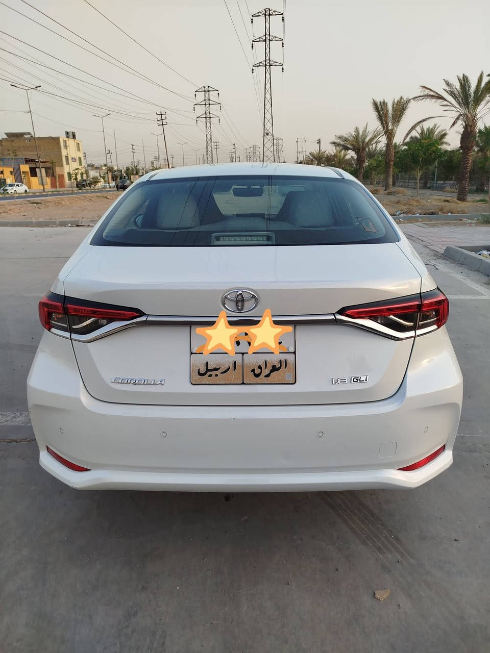 كورلا موديل  .2021.  خليجي 
اربيل
 ضمان  شركة ساس  فقط بانزين 
 
مواصفات 

محرك 1800
بصمة تشغيل  و  وبصمة ابواب 
حساس امامي و  خلفي 
وباقي مواصفات معروفة  عدى الفتحة 
عنوان النجف  ***********  مع  وتساب
