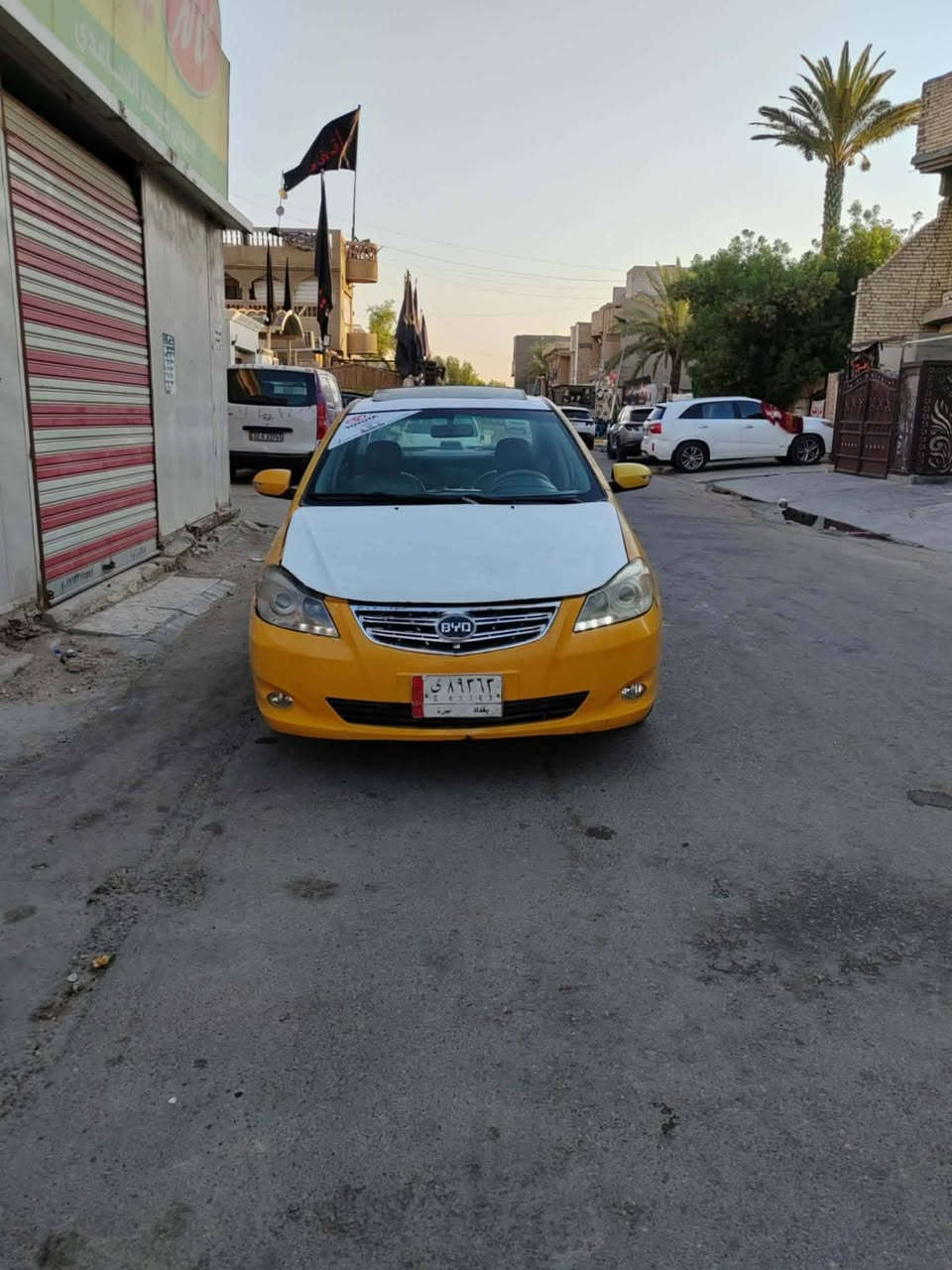 السلام عليكم بي واي دي مديل 2013 حداديه تخم تاير فيت بم كله جديد غرفتهه حلوه شاشه وسمعات سنويه ضايعه راعيه مو جود كشر شوف عين مكينخ كير خير من الله للبيع فقط بدون مراوس سعر 18 ورقه مكاني بغداد جميله ***********
