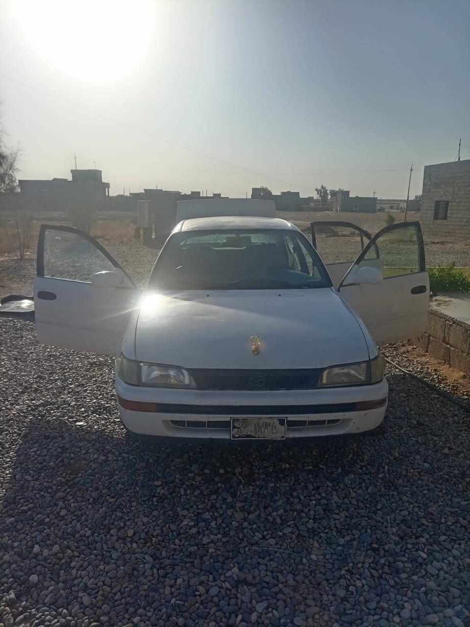 السلام عليكم مكلف بلنشر للبيع كورلا92 رقم ديالى الشرعي مسوي وكاله مروريه  كير ومحرك كصه شرط الفحص مشط استيرن كصه جدد دشبول جديد باتري جديد كهربائيات كلهه شقاله صدر خلفي امامي جديد تواير جدد السياره مال جناي السعر 26 وبيهه مجال استفسار ***********
