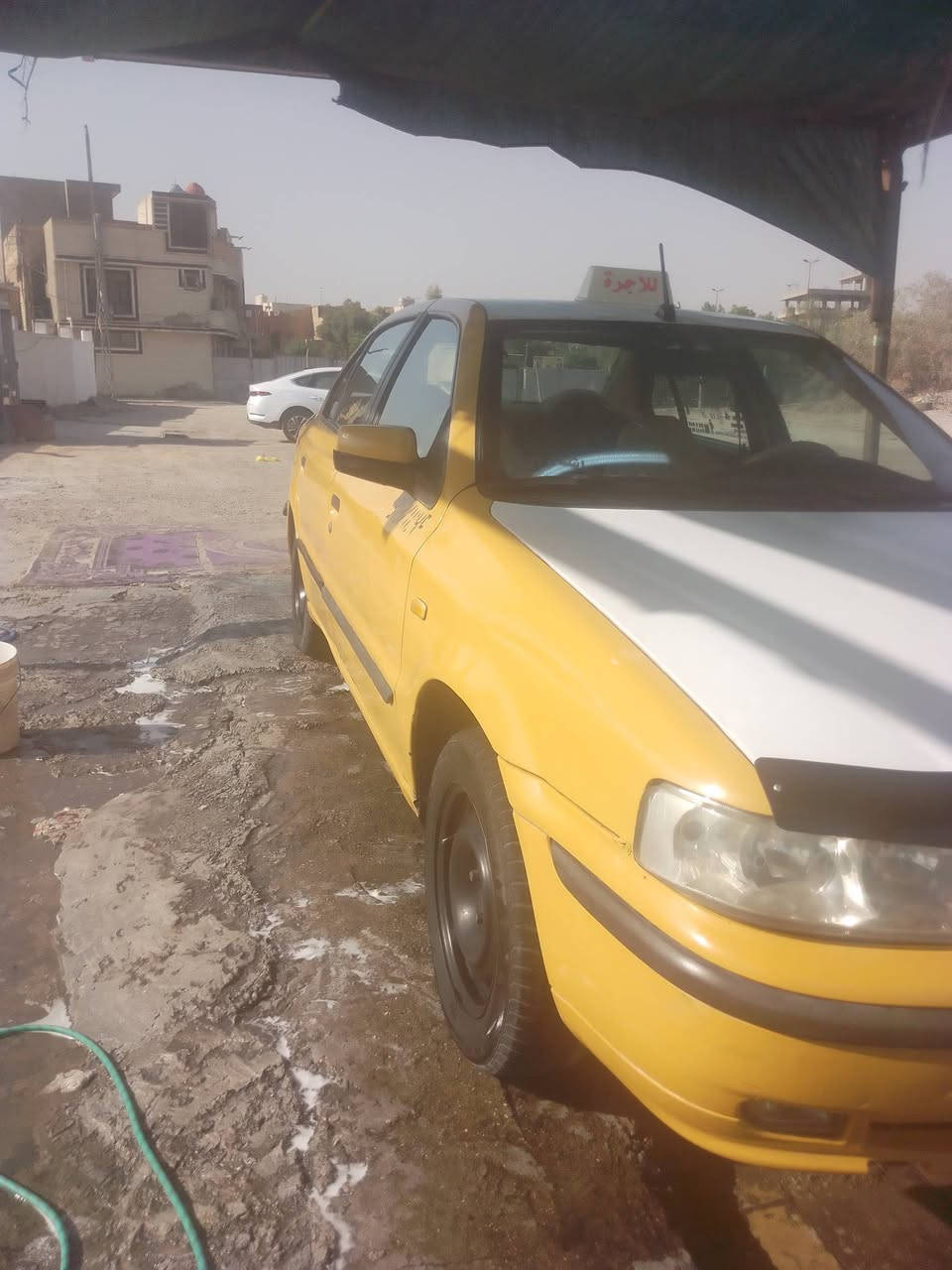 سلام عليكم سمند12مكفولة من الضربة وصبغ مكينةوكيروصدربجيس تايرات جدددهيئة مصفرة *********** السعر 35
