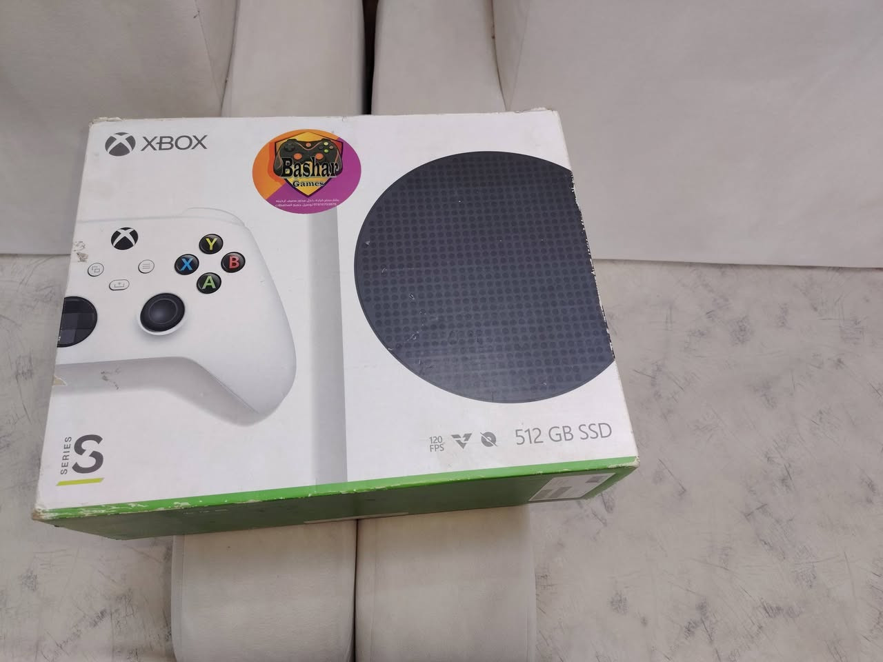 اكس بوكس سيريس اس للبيع
Xbox series S
512
لوك ستيكر غير مفتوح
كامل الملحقات وياه ubs  ومبرد 
كامل الملحقات
يده الاصليه 
وايرات كلها مال شركه
ويا كارتون الأصلي 
اصدار 2023

السعر 380
***********
العنوان بغداد الأمين الثانية
