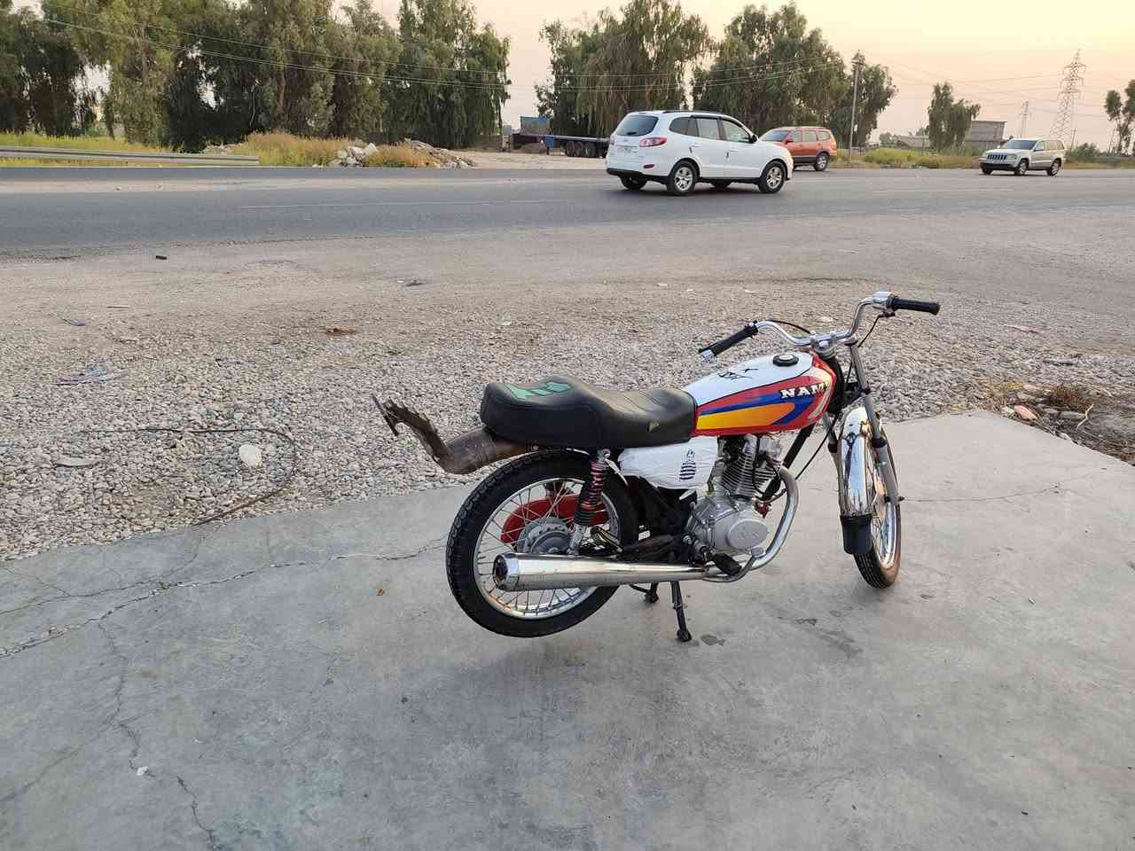 السلام عليكم ناما 25 باب اول متياز تعمير جديد شاصي شلامجه اصلي 25 دراجه خير من الله السعر 450 وبيها مجال مكاني ديالى كنعان  متواجد ع رقم وخاص ***********
