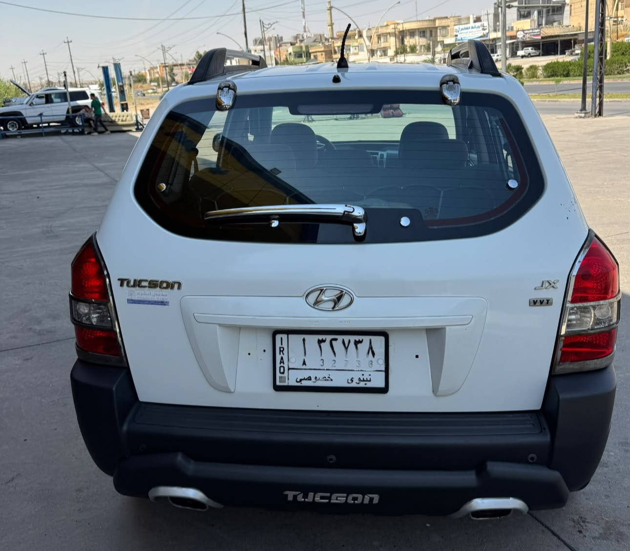 🚗 للبيع توسان موديل 2009 خليجي
✅ الماشية :  192 ألف كيلومتر
✅ المحرك: 2000 دوش
✅ الكفالة: عامة،  مكفولة من الضربة والصبغ عدا مكان  موشرة  باللوان الاخضر وتعديلات بارد بسيطة  بالصور بيها صبغ فقط
✅ الكير والمحرك: شرط، وخير من الله
✅ السيارة جاهزة ولا تحتاج إلى شيء
✅ استخدام شخصي وكل تفاصيلها واضحة في الصور

📍 الموقع: الموصل – حي العربي

💰 السعر: 110

📞التواصل :  ***********
