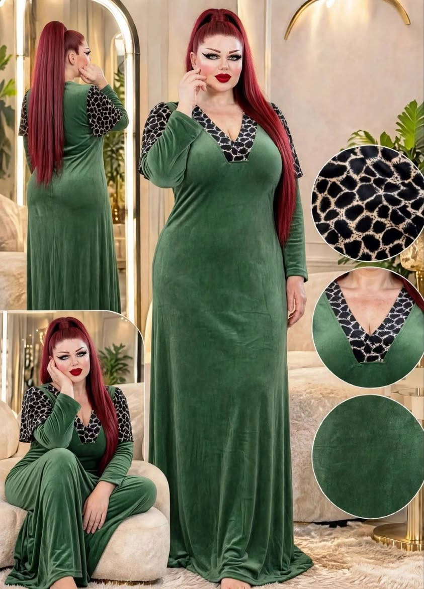 دشداشة شتوي • كشكش بالكتف • L XL XXL
