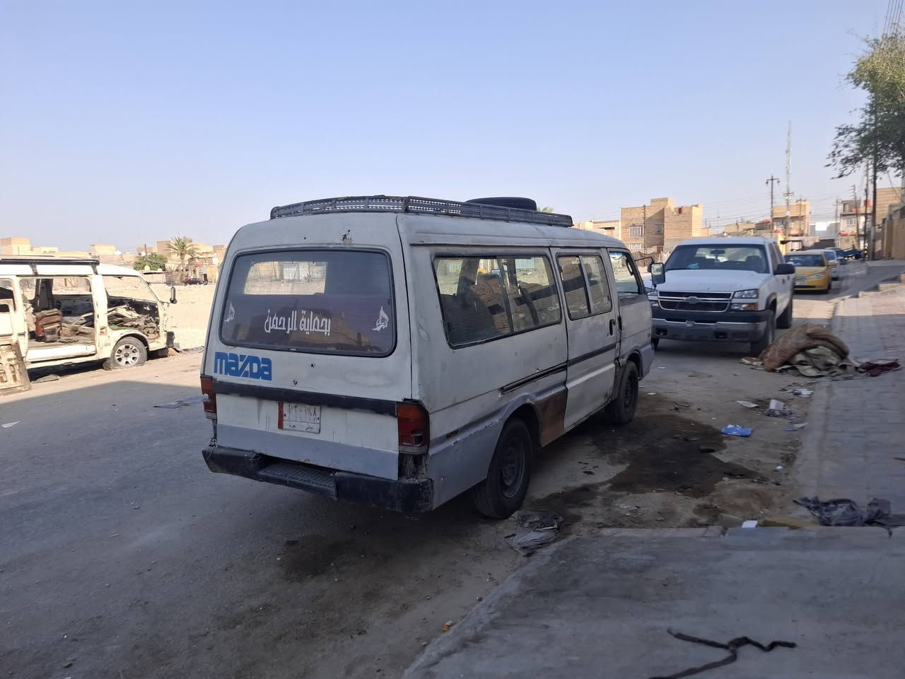 السلام عليكم
مازدا باص رقم ديالى مكينة بريجو 3000 بيها خيط بخار كير حاوية جديد خط مخيم حي العامل تريد تحويل او وكالة السعر 35 مكاني كربلاء غير متواجد عل فيس 
***********
