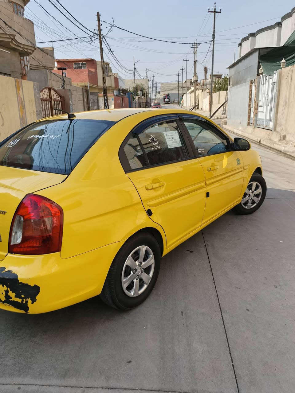 سلام عليكم
اكسنت دبدوب 2006امريكي 
رقم بغداد دولي اني الشرعي 
ضرر السياره شبرين بل حوض الوره
محرك16بلادي 
تبريد شغال هيئه غرامات صفر 
السعر 75وبيها مجال شراي اتصل وتدلل
***********
