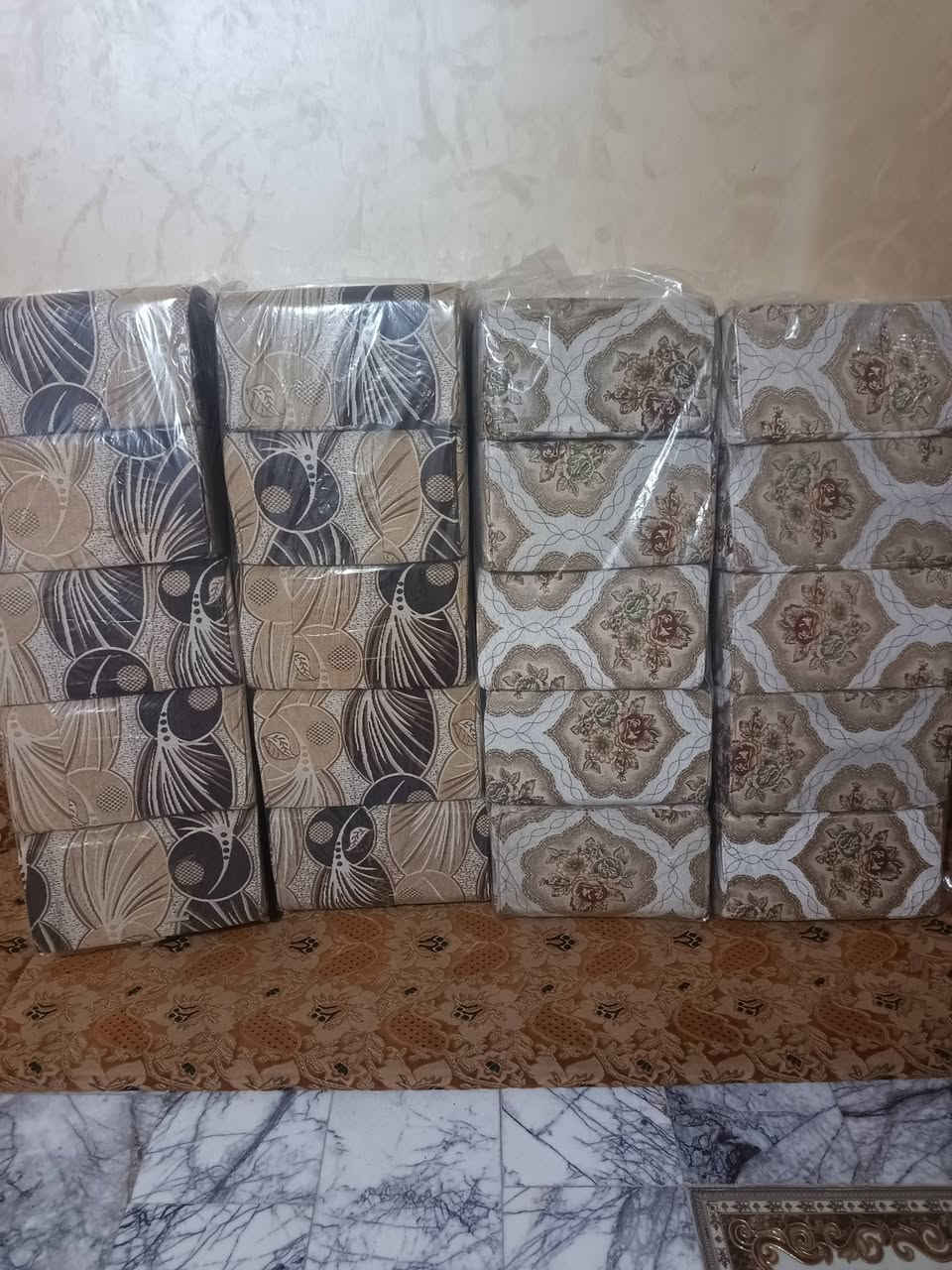 خمس تكيات • سفنج • بنايلون