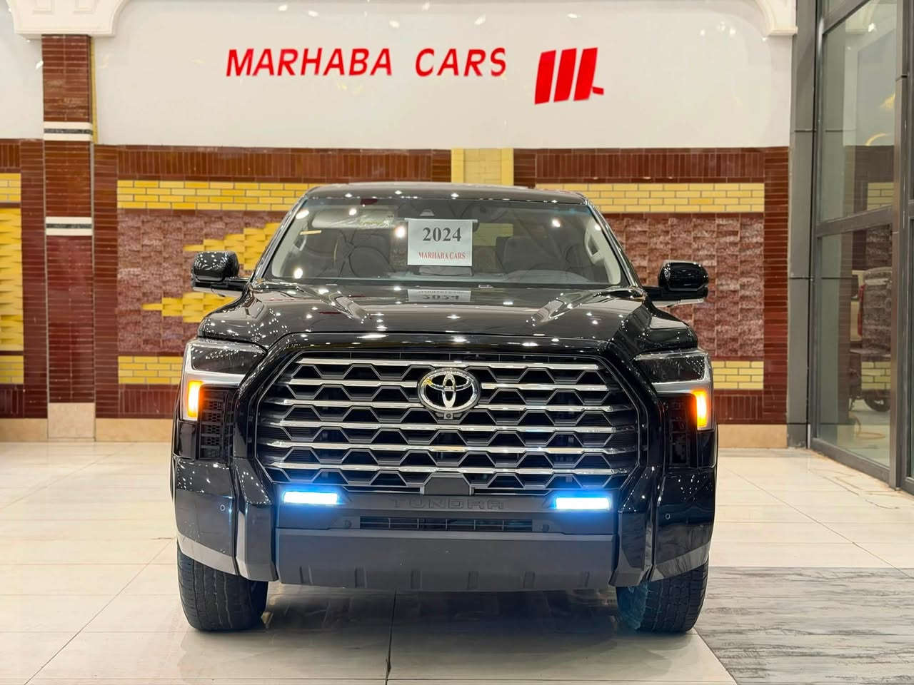 MARHABA CARS ERBIL
——————————
BRAND : TOYOTA TUNDRA
CLASS : LIMITED
ENGINE : V6 - 3.4T HYBRID - 4x4
STATUE : 2 PART PAINT ٢ قطعة صبغ
YEAR : 2024
PRICE : 36,500$
COUNTER : 25,000 MILE
IMPORTING : وارد كندى
ADRESS : Erbil , أربيل شارع ١٠٠م صف دائرة گمرگ
FOR IFORMATION CALL US :
MARHABA CARS 
 📞 : ***********
