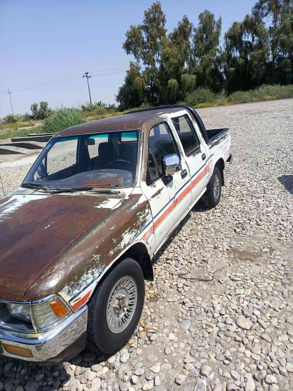 للبيع تويوتا بيكم موديل 90 رقم بغداد نكليزي مكفولة كفالة  محرك كروسيد لا تنقيص ولا بخار شرط شاصي مكفول واكسن كير 5 نمر تخم تاير  باور عنوان ذي قار قضاء الفجر السعر 50 وبيهه مجال بسيط موبايل ***********
