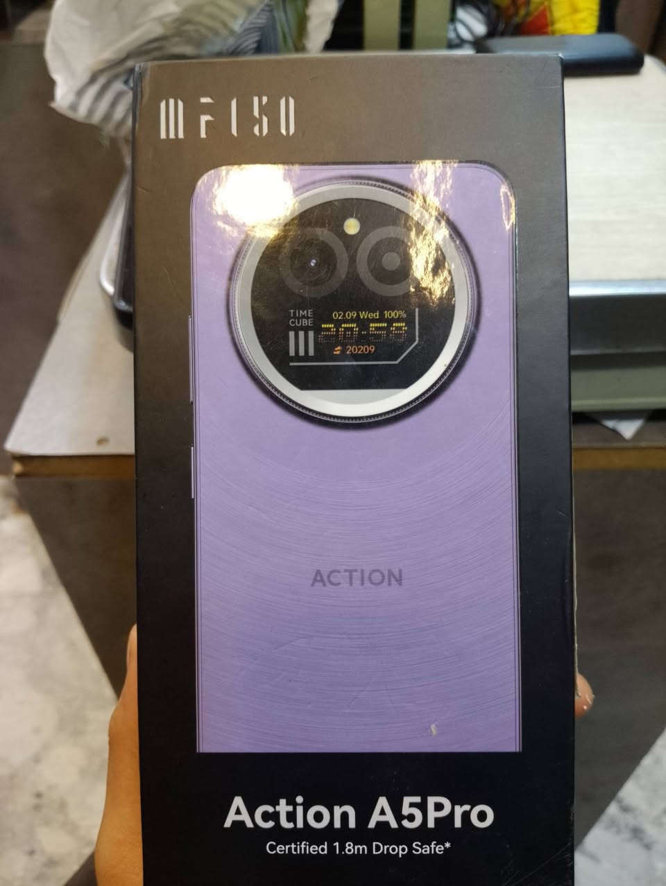 موبايل اكشن اي فايف بور جهاز نضيف ذاكره 256 ورام 8 وقابل لا زياده كامره دمعه سعر 200 وبي مجال والتواصل عل رقم *********** واتساب

