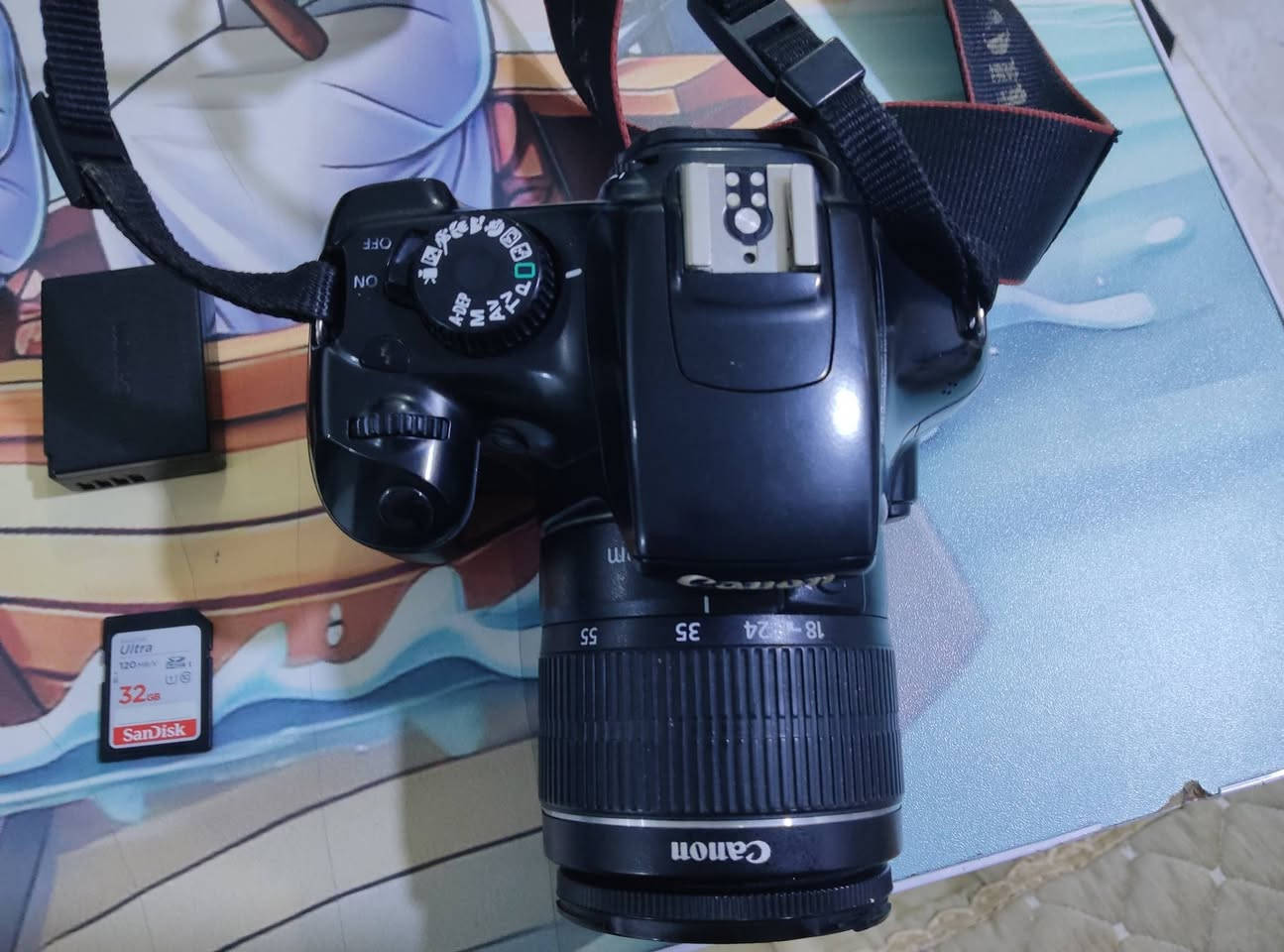 السلام عليكم كامره canon EOS1100D للبيع نضيفه استخدام شخصي وياه رام 32GB و واير تربطه على الحاسبه وجنطه سعره 300 الف وقابل للتفاوض مكاني ذي قار الشطره توصيل ما عندي موجود على الماسنجر وهذا رقمي ***********
