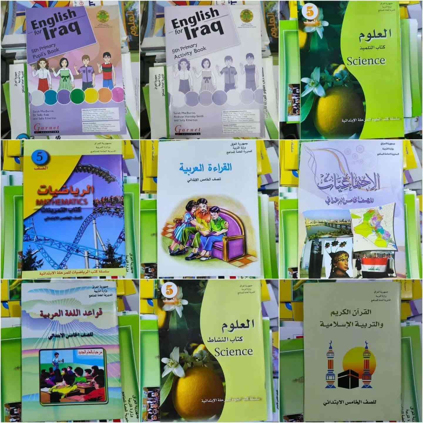 اسعار المناهج👇👇 
الاول ابتدائي المنهج 10 كتب سعره 18 الف 
الثاني ابتدائي المنهج 9 كتب سعره 17 الف 
الثالث ابتدائي المنهج 8 كتب سعره 17 الف
الرابع ابتدائي المنهج 10 كتب سعره 20 الف
الخامس ابتدائي المنهج 10 كتب سعره 20 الف
السادس ابتدائي المنهج 10 كتب سعره 20 الف 
الاول متوسط المنهج 12 كتاب سعره  25 الف 
الثاني متوسط المنهج 12 كتب سعره 25 الف 
الثالث متوسط المنهج 10 كتب سعره 25 الف 
الرابع علمي المنهج 11 كتاب بدون رياضيات سعره 28 الف 
الرابع الأدبي المنهج 12 كتاب سعره 25 الف 
الخامس علمي المنهج 11 كتاب سعره 30 الف
الخامس الأدبي المنهج 12 كتب سعره 25 الف 
السادس علمي المنهج 9 كتب سعره 28 الف 
السادس الأدبي المنهج 9 كتب سعره 25 الف 

💢 المتميزين 👇👇
 الاول متوسط المنهج  12 كتاب سعره 30 الف
الثاني متوسط المنهج 12 كتاب سعره 30 الف
الثالث متوسط المنهج  10 كتب سعره 30 الف 
الرابع علمي المنهج  12 كتاب سعره 35 الف 
الخامس علمي المنهج  11 كتاب سعره 35 الف 
السادس علمي المنهج  9 كتب سعره 30 الف 

🚗 ويوجد خدمة توصيل لجميع محافظات العراق 5 الاف

#كتب #مدرسية #مدرسة #ابتدائي #متوسط اعدادي العراق بغداد تدريس اكسبلور علمي ادبي طلاب fyp منهج سادس سادس_علمي سادسيون خامس_ابتدائي خامس_علميسادس_علمي سادس_ادبي رابع_ابتدائي رابع_اعدادي ثالث_متوسط ثالث_ابتدائي ثاني_ابتدائي ثاني_متوسط اول_متوسط اول_ابتدایی

نص مكتوب في الصور:
- ***********