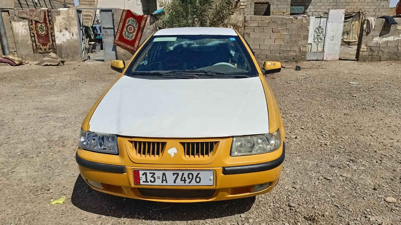 السلام عليكم سمند البيع مديل 13 رقم زكليزي سنويه 31 كلها شغاله تبريد كهربائيات ميسان العمارة طريق المشرح ***********

