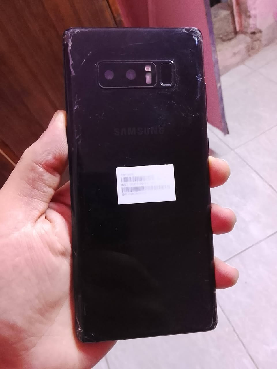 نوت 8 بلاص سامسون بي فطور بل كلاص فوك بضهر خلفي  فقط جهاز كله شغال مكفول من كل عطل سريع بل العاب كامرته تكنيك كله شغال مكاني اعظميه سعره 110 الف شراي يتصل عل رقم ***********
