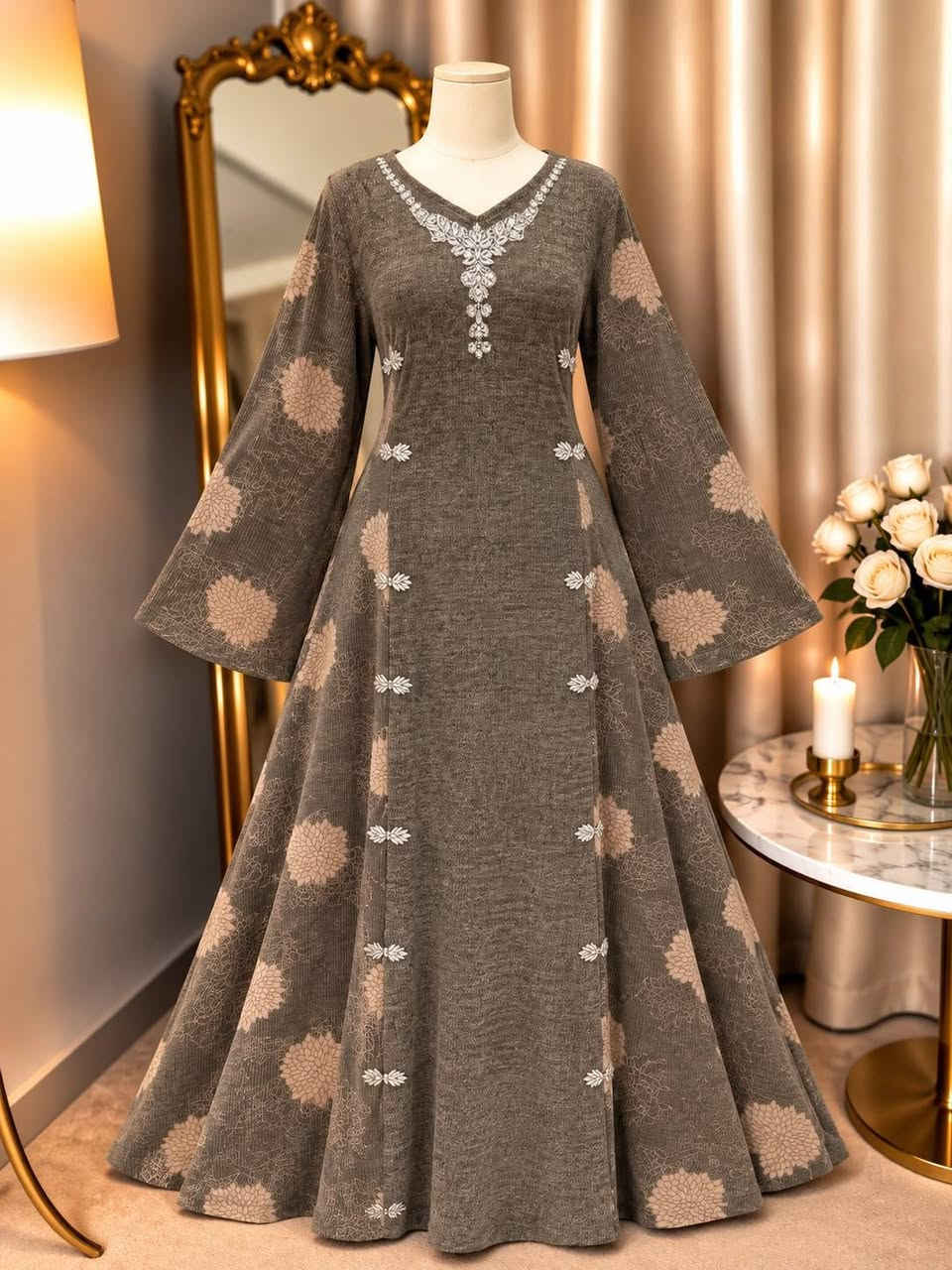 دراعة صوف • كويتي • مقاسات L-3XL