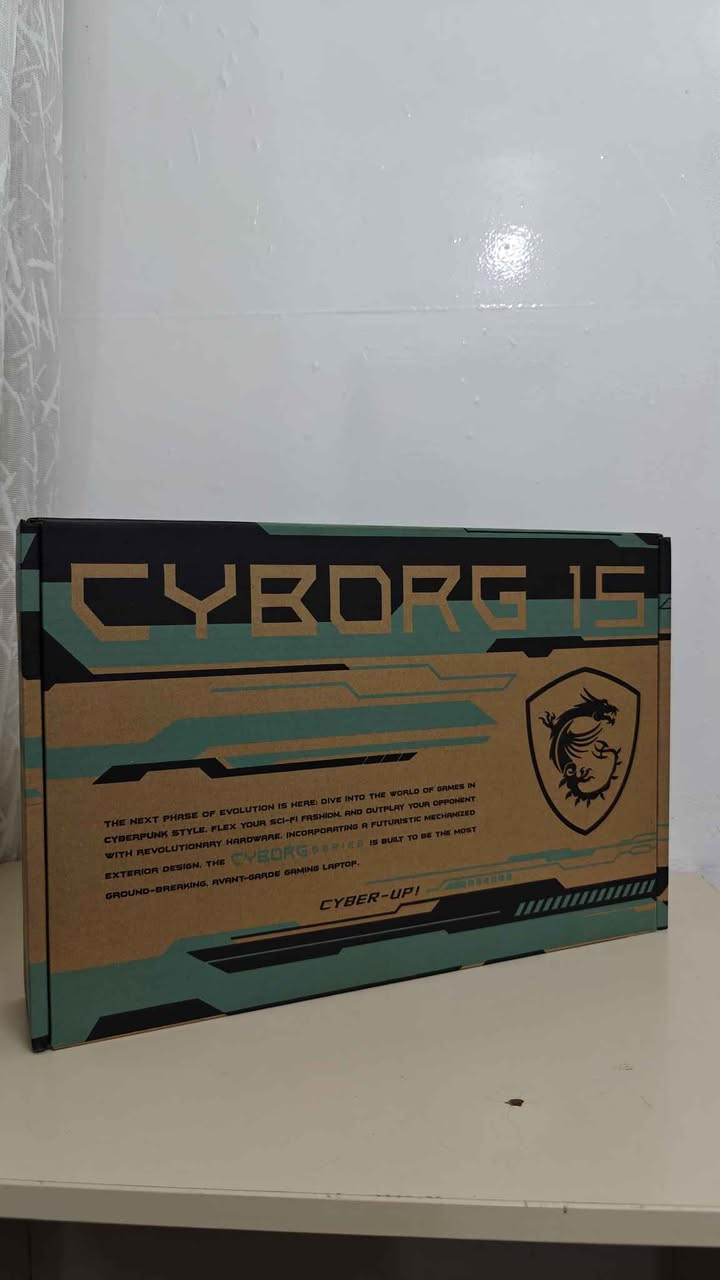 💻 MSI Cyborg 15 AI A1V
• CPU: Intel Core Ultra 7 155H
• GPU: RTX 4050 6GB
• RAM: 16GB DDR5
• SSD: 512GB NVMe
• Display: 15.6" FHD 144Hz
کوردی:
✨ تەواو وەک لۆک وایە و حیسابی سفری بۆ بکە.
📦 سەرجەم کەلوپەل و کارتۆنی شەریکەی لەگەڵدایە.
💰 نرخ: 1,375,000 دینار (مەجالی کەم)

🌐 بۆ زانینی نرخ و زانیاری زیاتر سەردانی 
ئەم لینکە بکەن:
https://igoiraq.com/ckb/l/msi-cyborg-ultra-7-240h-10c-16th-jn71hrgnq1hhep80xaz80mbt898cbhs9

📞 واتسئەپ: *********** | 🚕 گەیاندن هەیە

العربية:
✨ بحالة الزيرو تماماً، مع كامل أغراض الشركة.
💰 السعر: 1,375,000 دينار (مجال بسيط)

🌐 لمعرفة السعر والمزيد من التفاصيل يرجى زيارة هذا الرابط:
https://igoiraq.com/ckb/l/msi-cyborg-ultra-7-240h-10c-16th-jn71hrgnq1hhep80xaz80mbt898cbhs9

📞 واتساب: *********** | 
🚕 التوصيل متوفر أربيل, العراق
