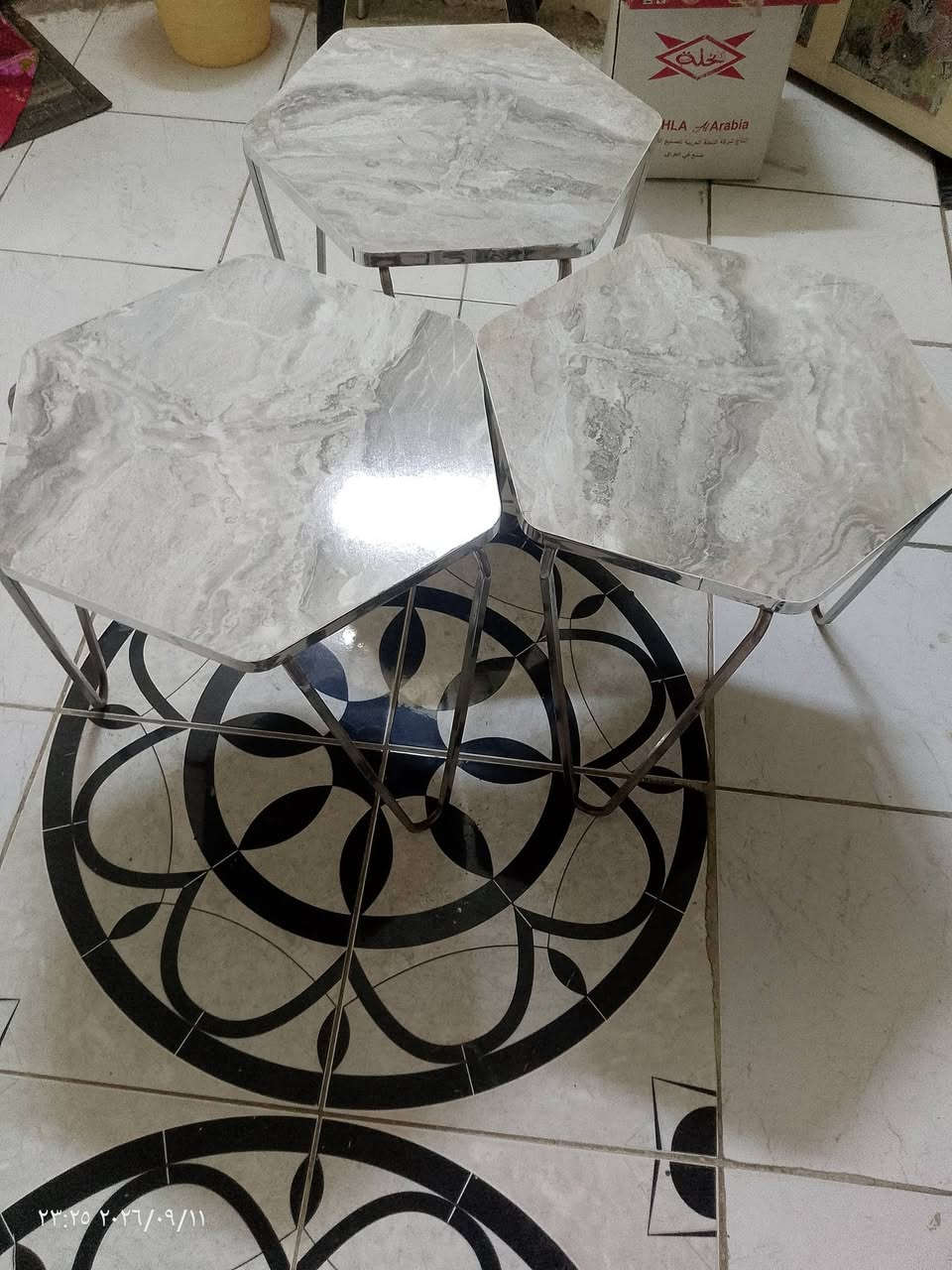 جديدات جدا طبلات ٢٥ وفرن ماركه نوال ويا صينيه وقالب كيك ب ٣٠ اسعار قفل رجاء واتس
 ‏‪***********‬‏

نص مكتوب في الصور:
- ٢٣:٣٢ ٢٠٢٦/٠٩/١١
- ٢٣:٠٢ ٢٠٢٦/٠٩/١١
- ٢٢:٣٠ ٢٠٢٦/٠٩/١١
- ٢٣:٢٥ ٢٠٢٦/٠٩/١١