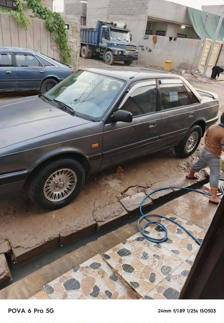 سياره مازدا موديل 91 رقم مسطره السياره شرط وضع شركه نظيفه حيل مال بيت صبغ قطعه واحده بيها كير عادي محرك 8 باخ مرغوب بدون تبريد السعر 43 بيها مجال بسيط رقم الهاتف السياره باسمي شرط التحويل ***********/***********
