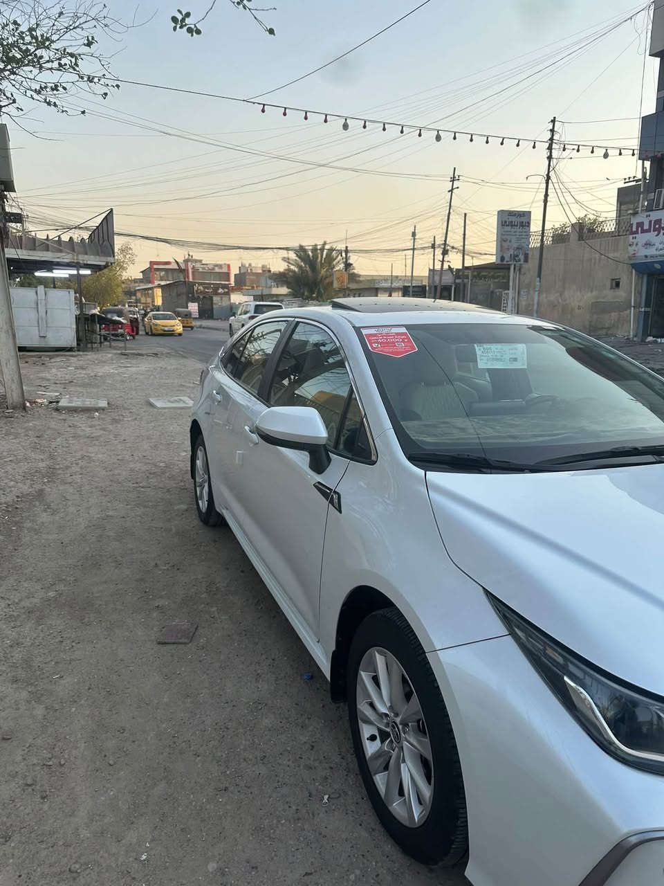 كورلا 2024ببياز اصل فول مواصفات السياره نضيفه كلش اخت زيرو ماشيه 40مكفوله من الصبغ والبارد رقم أربيل $183وبيهامجال ‭***********‬
