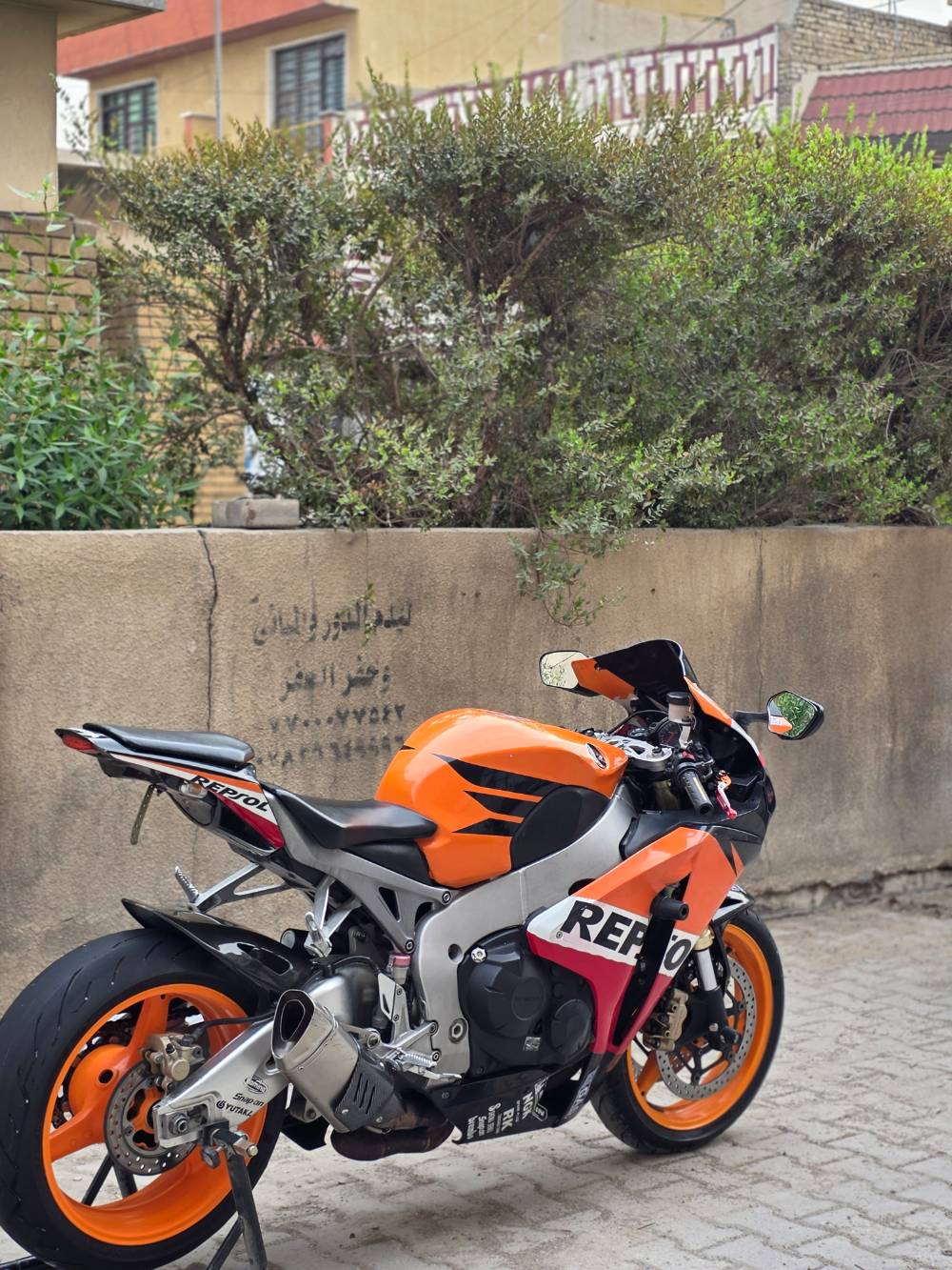 هوندا cbr1000rr بدون رقم