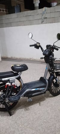 بايسكل كهربائي • بطاريات ما تشتغل • نضيف