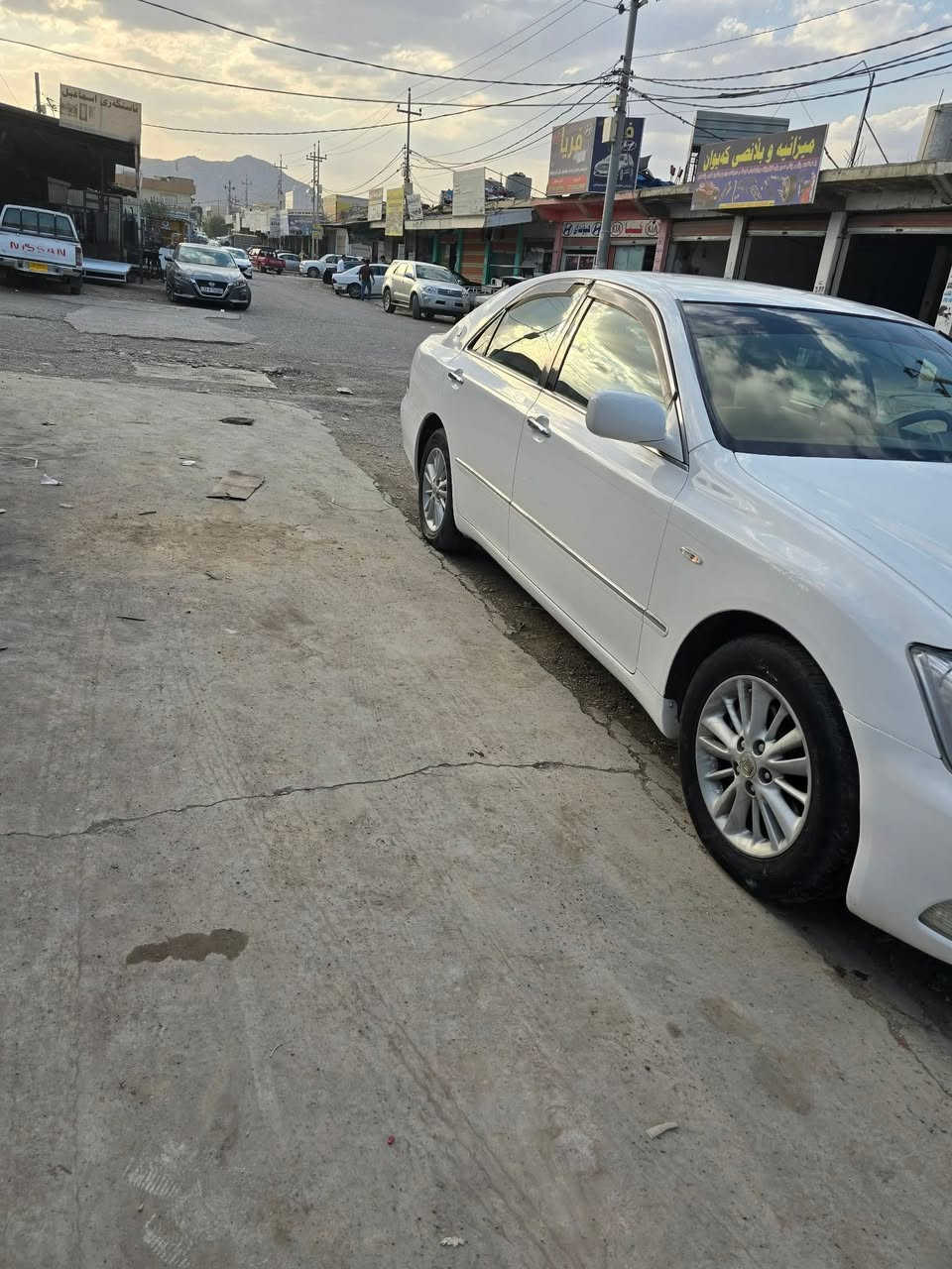 TOYOTA CROWN
2006
کۆد کۆدی هەیە
ڕۆیاڵ
براوە  سپی بەفری💭
180 
گێڕ گەورەی مەکینە بجوک
2 دوگمەی  کوشن شاموا 
تەبرید ساری گەرمی بەشەرت
برێک بەسراوە 
تەقەو ڕەقە بەشەرت 
کارەبای بەشەرت
گێرو مەکینە بەشەرت 
دەحمو لێدراو بەشەرت
کەڤەر گۆڕاو بەشەرت
ڕەنگ گۆڕاو نیە
سەیارەکە لەسەر ساغای کامل پەمپە 
شوێن ڕانیە
نرخ  43 $ مەجالێکی برایانە
***********
***********
