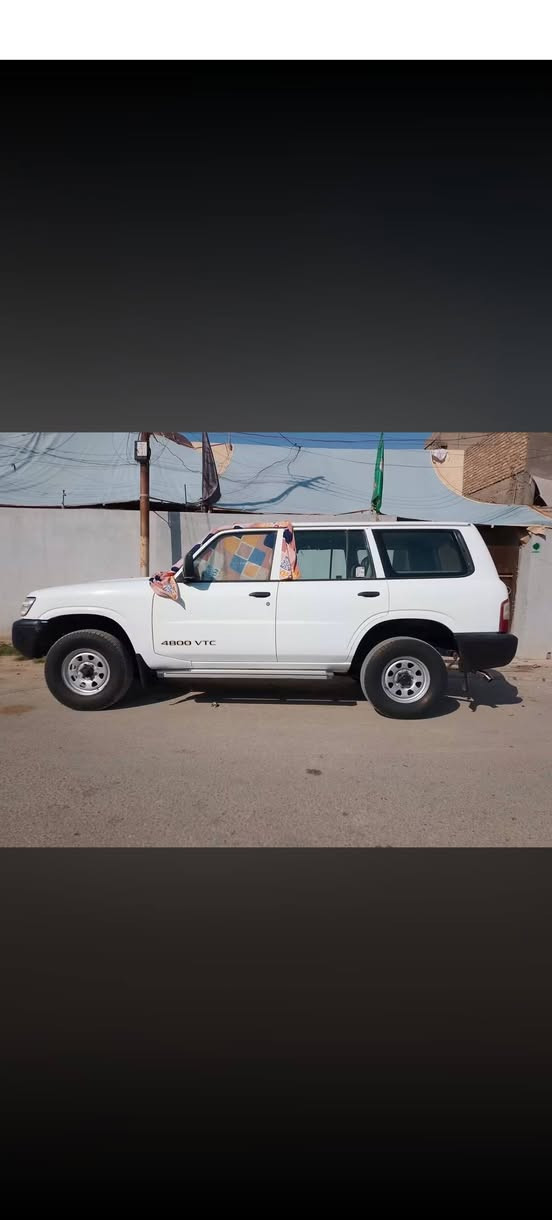سلام عليكم لبيع نيسان باترول موديل 2003هزه جديده سنويه جديده لحد 2031 مصبوغة جماليه اثر جراد  بدون معجون صفاحه موس 
سياره نضيفه  مكينة والكير مكفولات 
اكسلات مكفولات دبل تانكي تايرات جديد لوكير شغال تبريد شغال ثلج  مكان السياره بغداد رقمه اربيل  اني جناي  ول سياره ما طالعه الصيد بحياته  الي يحب يستفسر
يتصل على الرقم واني بخدمتك ول السعر 110 
بيه مجال  ***********
