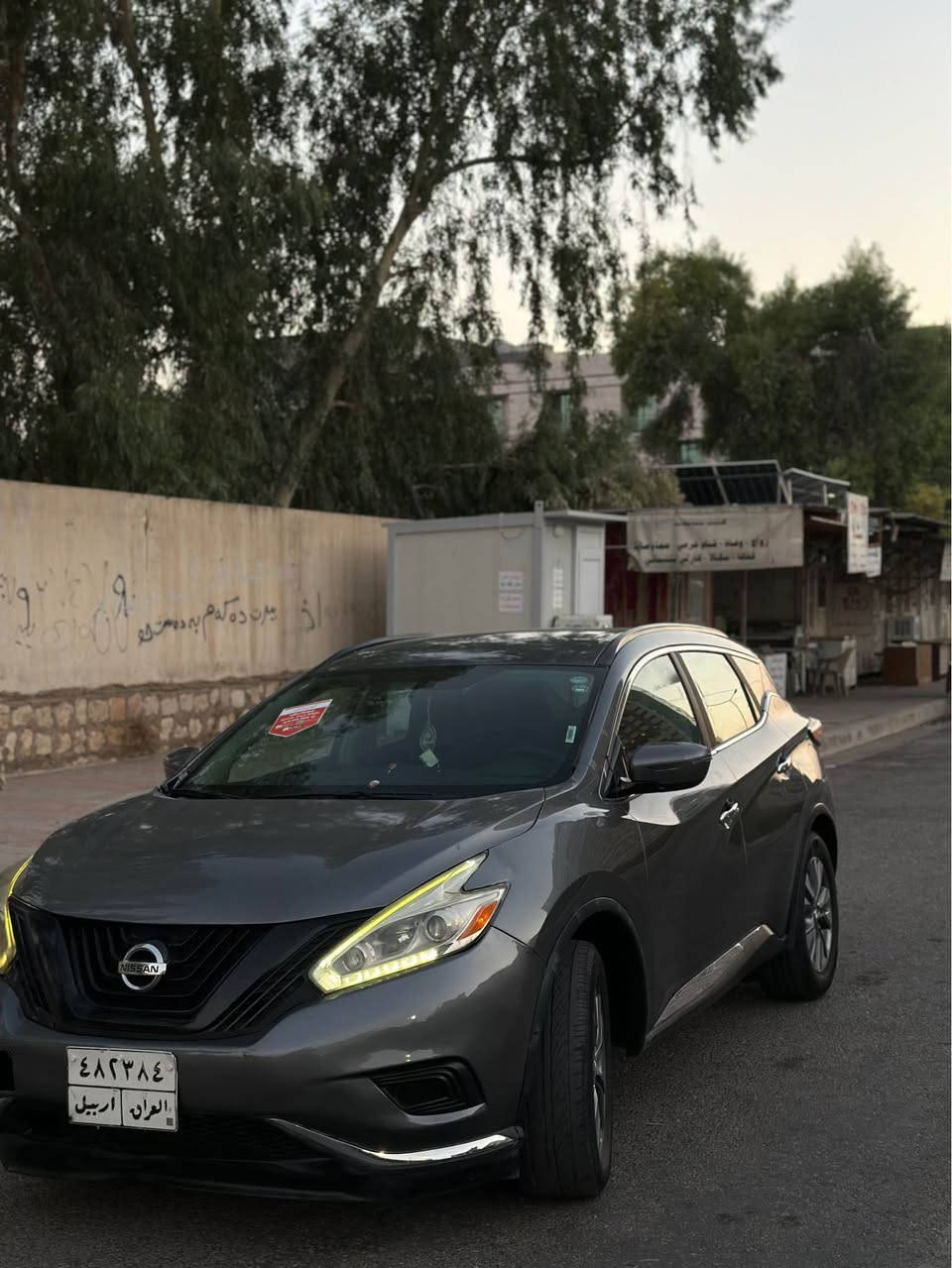 Nissan Murano 2016 SV AWD

المواصفات:
✅ فئة SV
✅ محرك 6 سلندر، 3500 CC
✅ ماشية 140,000 ميل
✅ دبل AWD 4×4
✅ بصمة وتشغيل بصمة(شغال)
✅ تكييف مركزي
✅ گير أوتوماتيك وحادي
✅و Apple CarPlay
✅ كشنات كهربائية وتدفئة
✅ أوضاع قيادة: Normal / Sport / ECO
✅ شاشة كبيرة + كاميرا + حساسات خلفية
✅ ويل 17 إنچ كروم

السيارة:
فقط بيها بوند صبغة، ضرر كلش خفيف.
المحرك، الگير والكهربائيات كلها بشرط.
سيارة مال بيت، جاهزة وما تحتاج أي شي.
هزة وسنوية جديدة، تحويل ووكالة بشرط.

💰 السعر: 108 ورقة وقابل للتفاوض
📍 المكان: أربيل
📞 رقم الهاتف: *********** / *********** أربيل, العراق
