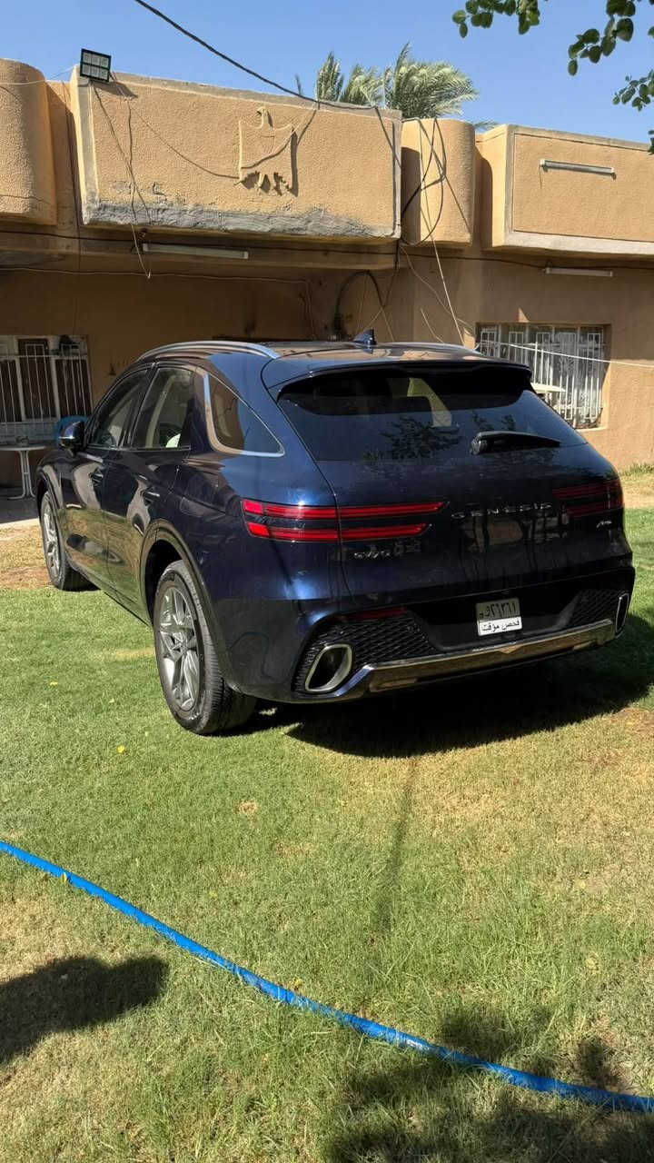 ‏ Genesis GV70 سبورت برستيج اعلى فئة
الموديل 2024
المحرك 2500 تيربو 
عداد المسافة23000 
الضرر تبديل بابين جهه اليمنه 
المواصفات فول 1/1 

1. شاشه 
2.تشغيل عن بعد  
4. حساسات خلفي امامي
5. كشنات كهرباء
6. كشنات جلد ابيض 
7. صندوك كهرباء شفط
8. كير ماوس 
9. هيترات بالكشنات حار بارد
10.فول تحكم 
11. رادارات 360
12. مري شفط 
13. ترحيب شعار جنسسز عن الاقتراب
14. هندي بريك بصمه
15.بصمه 
16.بصمة ابواب
18.تحديد مسار
19. كشن 3 وضعيات ميموري
20.لايتات لد 
21.بكلايت لد
22. رادار امامي
23. اوتو هولد 
24. شفتات بالاستيرن
25. هيتر بالاستيرن 
26. شحن وايرليس 
27. استيرن كهرباء
28. ماوس تحكم الشاشه
30.دمام صوت 
31. قطعتين تبريد
32 . هوك خلفي 
السيارة  رقم بغداد شهداء
السعر 30.000$ وبيها مجال بسيط
رقم ***********
