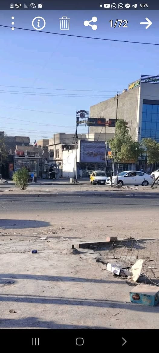 محل للايجار مقابل سنتر ليمونه ع شارع العام التجاري  مجاور جمله  علي  باسم ***********
