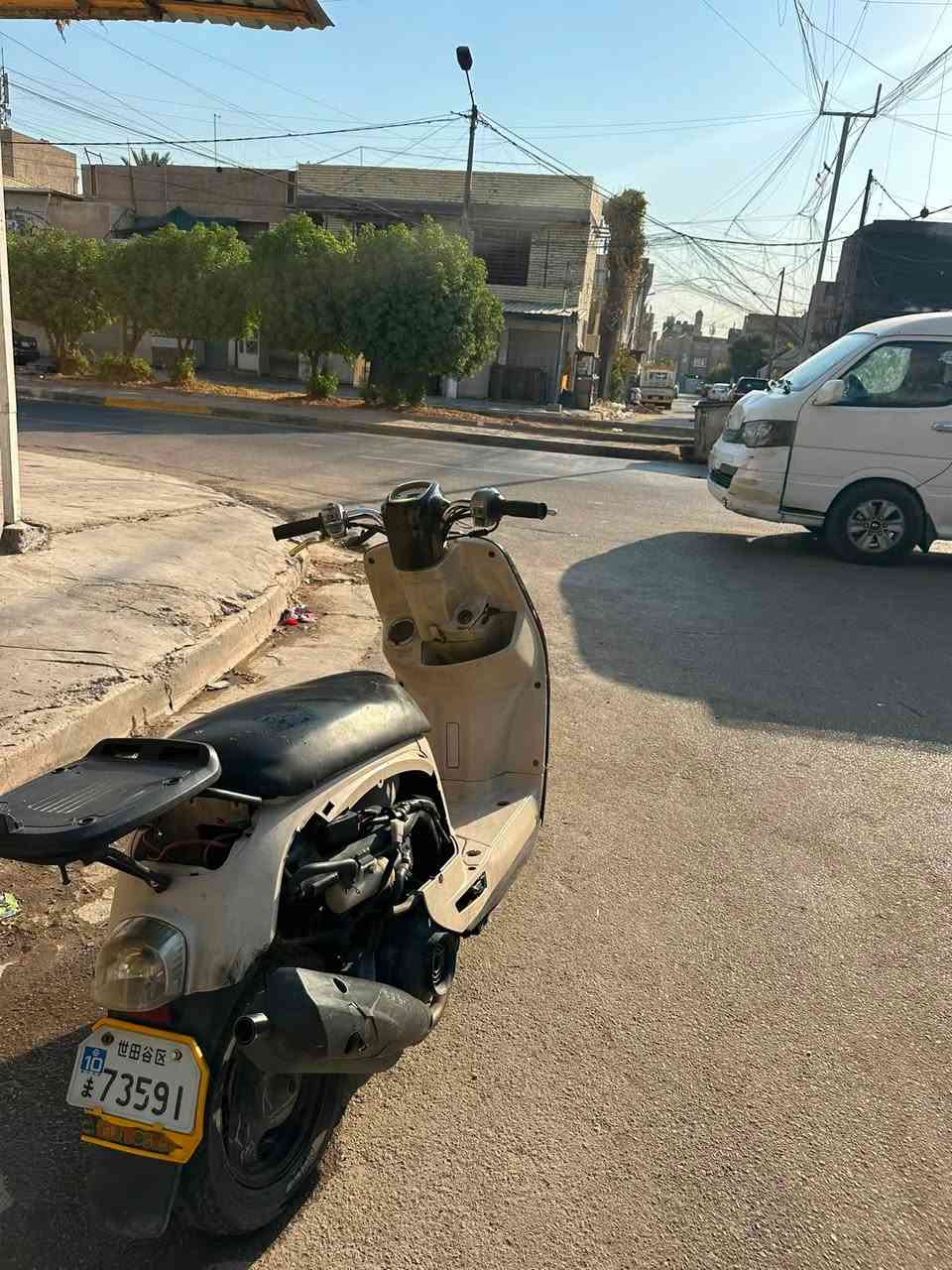 السلام عليكم بوليس للبيع دراجة شغالة نقصها كفر يمنى فقط السعرخاص *********** العنوان بغداد الحرية
