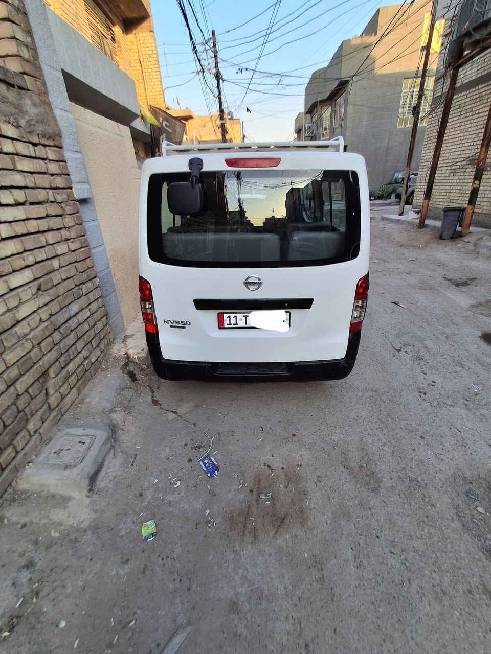 نيسان اورفان ٢٠١٣ رقم بغداد نكليزي بسمي مصفره محرك كير تبريد مكفول تخم تاير جديده مدوشمه شاشه بيها صبغ الصفحة الطويله مكاني بغداد البلديات السعر 120 ممتواجد عل النت ***********
