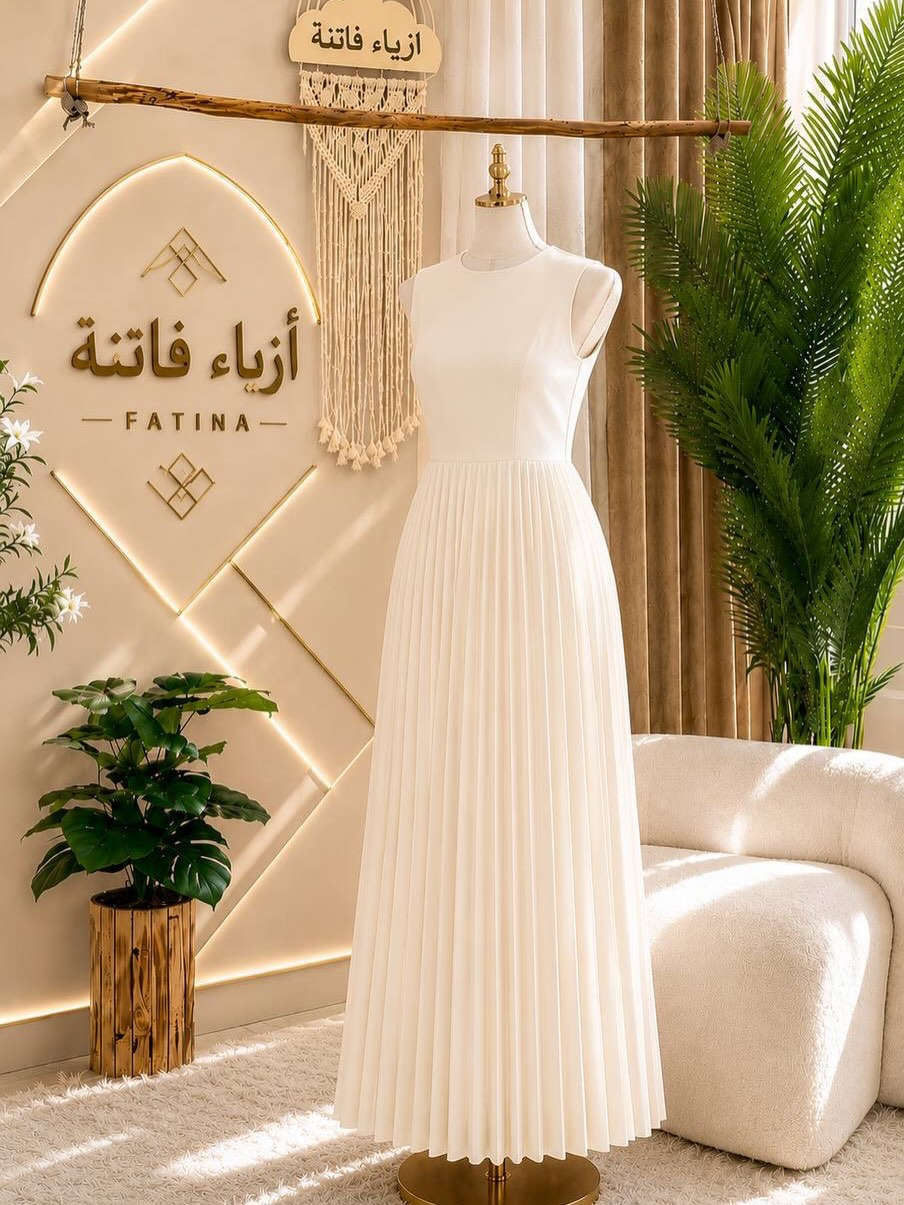 🖊️ االــخـــــــاامــة (: 
كريب الروزالين ) :- هو احد انواع الاقمشة الممتازة الي ماسكة نفسها وماتلزك ؏ــلى الجسم ولا يخيل وميحتاج الى كوي بس شي بسيط

ازياء فاتنة 
اختيار الفاتنات 
فستان المحجبات من ماركة فاتنة 
قطعة رح تعيد ترتيب ڪُـل ملابسنا 
الفستان البليسية اللطيف 
• ⁠فصال مرتب ؏ الجسم 
• طول الفستان 165 سم 
• االــخـــــــاامــة معتمة محتشمة 

الالوان (: 
الابيض 
الرصاصي
النيلي 
الاسود 
الزيتوني 
والقهوائي
يعني 6 الوان اساسية 
___________________________ 
🖊️ االــخـــــــاامــة (: 
كريب الروزالين ) :- هو احد انواع الاقمشة الممتازة الي ماسكة نفسها وماتلزك ؏ــلى الجسم ولا يخيل وميحتاج الى كوي
___________________________ 
القياسات عادية وخاصة 

القياس العادي ):- 
🌱قياس 1/2:- 
تلبس وزن من 70 الى 85 كــــيـلـو ⚖️ 
يعني يلبس قياس. 42 .  44 .  46 . 

القياس الخاص ):- 
🌱قياس 3/4:- 
تلبس وزن من 90 الى 120 كــــيـلـو ⚖️ 
يعني يلبس قياس. 48.  50.  52.  54 
___________________________ 
سـ✿ـــعـــر  الفستان بـــ 50 الفــــﮯ 
________________________________ 
مع الهاينك  هدية 🎁 

للحجز والاستفسار المراسلة ؏ــلى الواتساب :- *********** 
او ؏ الرقم الثاني *********** 
او ؏ فــــاتــنــة 2 ← fashion_fatina2
#ازياء_فاتنة

نص مكتوب في الصور:
- ا̍ل̍خ̍ــا̍ام̍ة ۠:)
- كريب الروزالين ) :- هو احد انواع الاقمشة الممتازة الي ماسكة نفسها وماتلزك على الجسم ولا يخيل وميحتاج الى كوي بس شي بسيط
- أزياء فاتنة أزياء فاتنة - F A T I N A - كل تفصيلة تحكي قصة من الأناقة تفاصيل جودة ألوان راقية
- أزياء فاتنة أزياء فاتنة - F A T I N A - ألوان راقية جودة تفاصيل كل تفصيلة تحكي قصة من الأتاقة